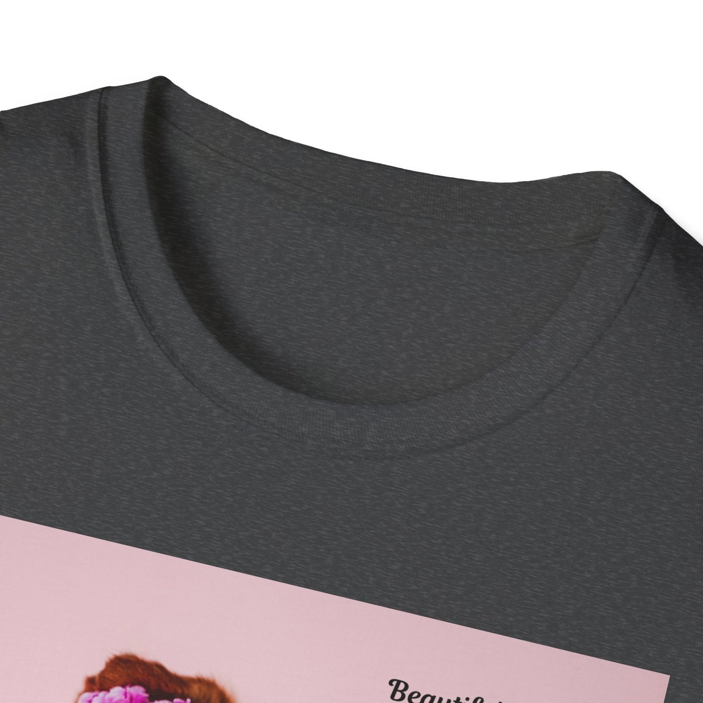 Dog Lover's Inspirational T-Shirt, Cute Pet Apparel, Floral Print Tee, Gift for Animal Lovers, Funny Dog Shirt