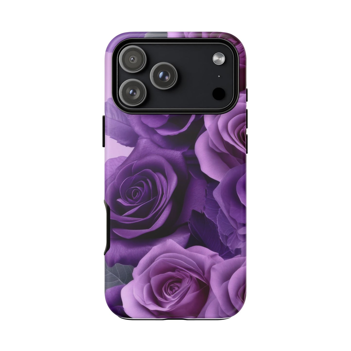 Tough Cases, Beautiful Purple Floral Design