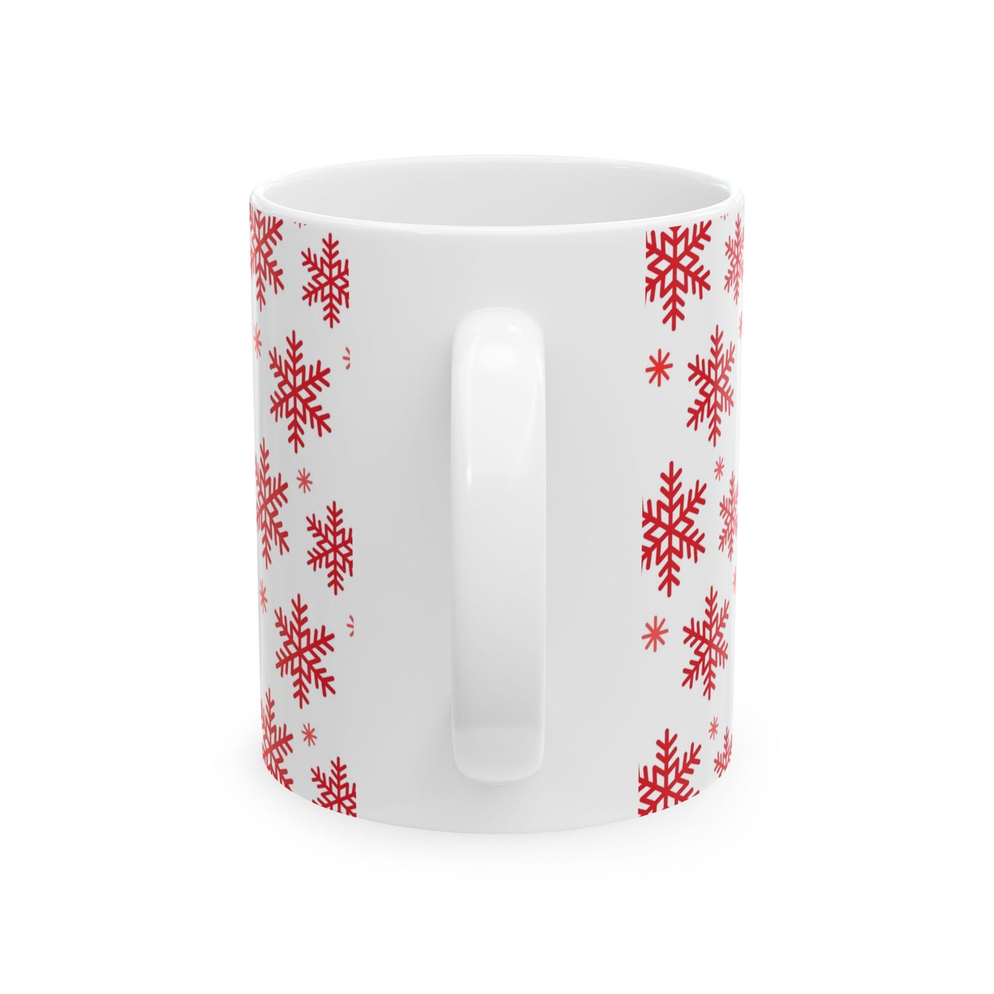Festive Ceramic Mug with Holiday Designs - Perfect for Christmas Gift, Seasonal Decor, Coffee Lover, Tea Time, Winter Celebrations