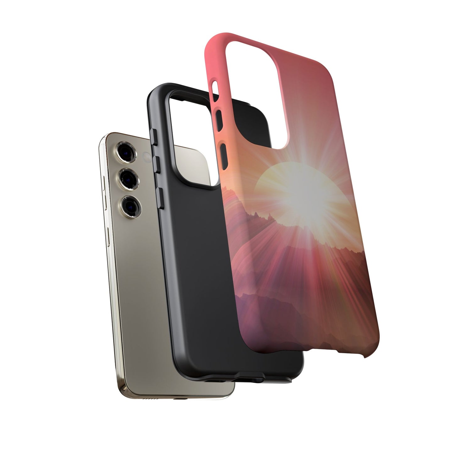 Tough Cases, Beautiful Sunrise Design