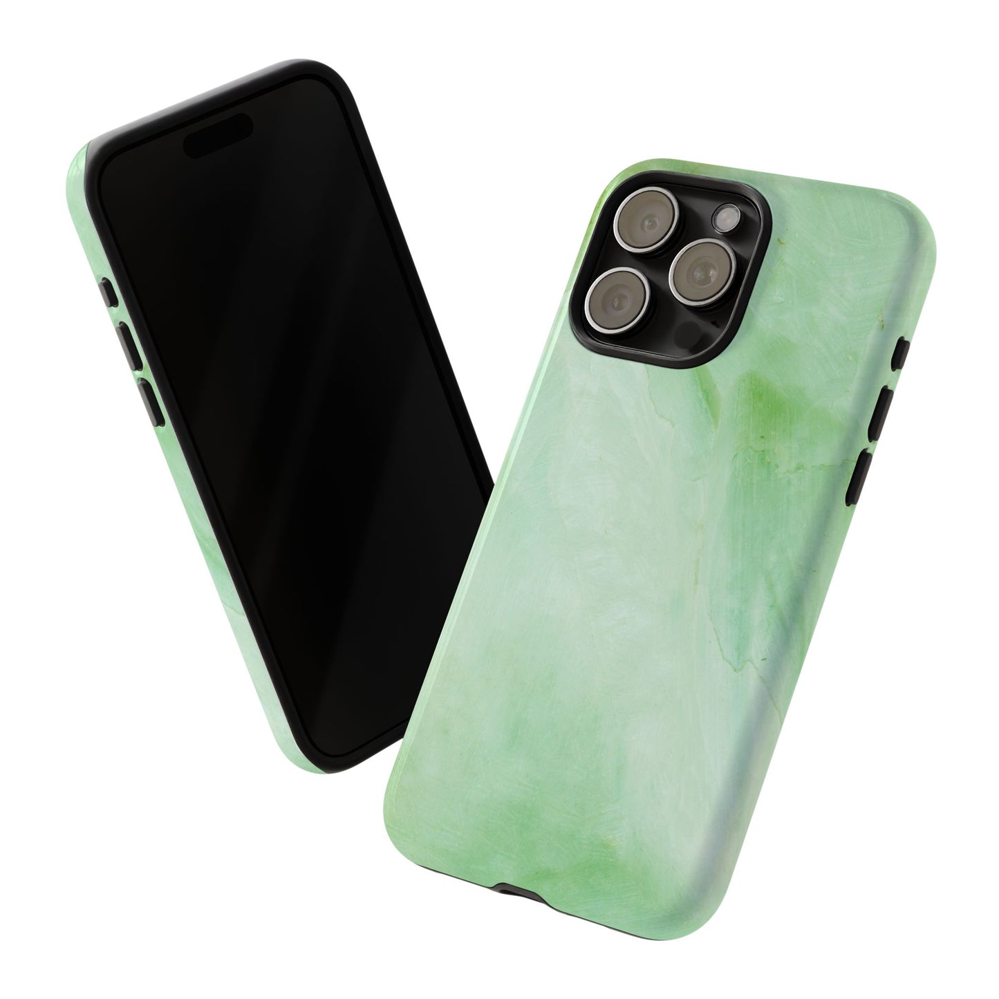 Tough Cases, Beautiful Green Marble Design