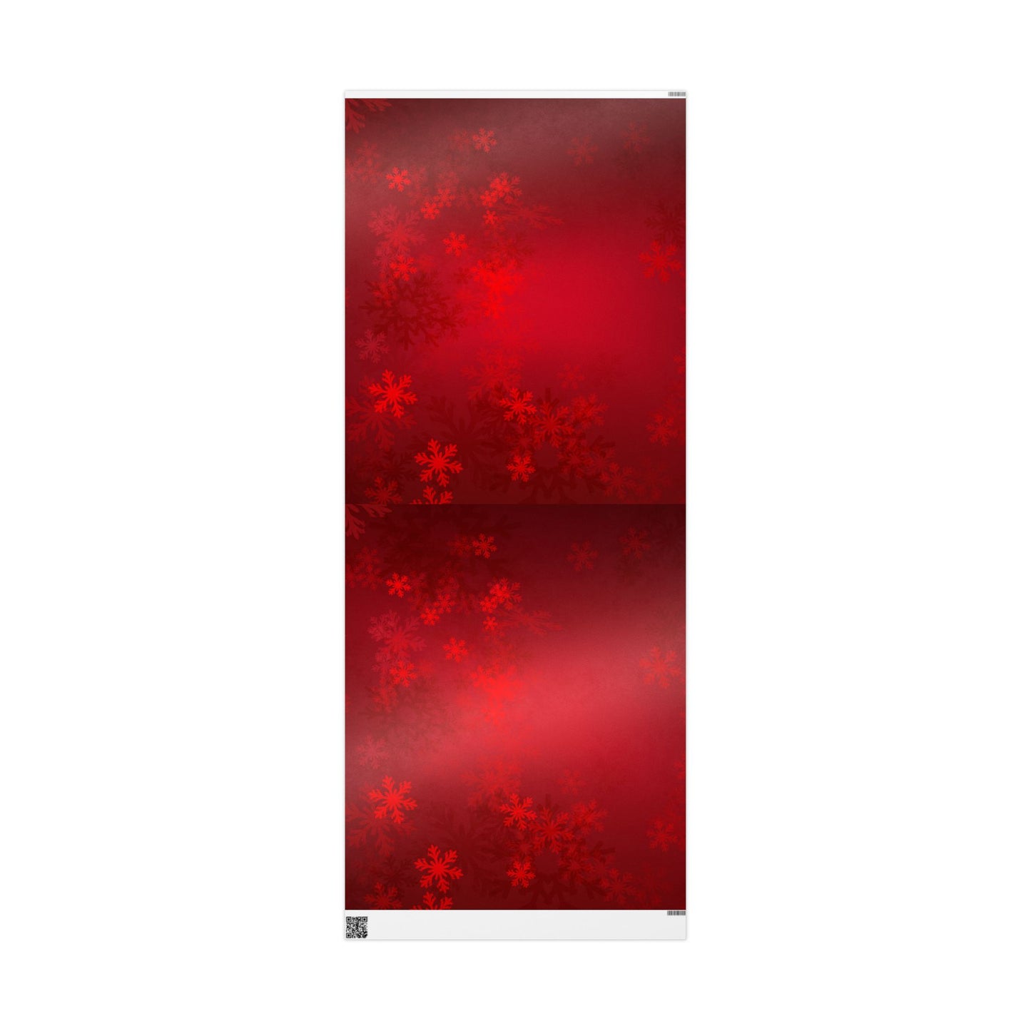 Festive Wrapping Paper, Elegant Holiday Gift Wrap, Red Snowflake Design, Premium Christmas Wrap, Birthday Party Supplies