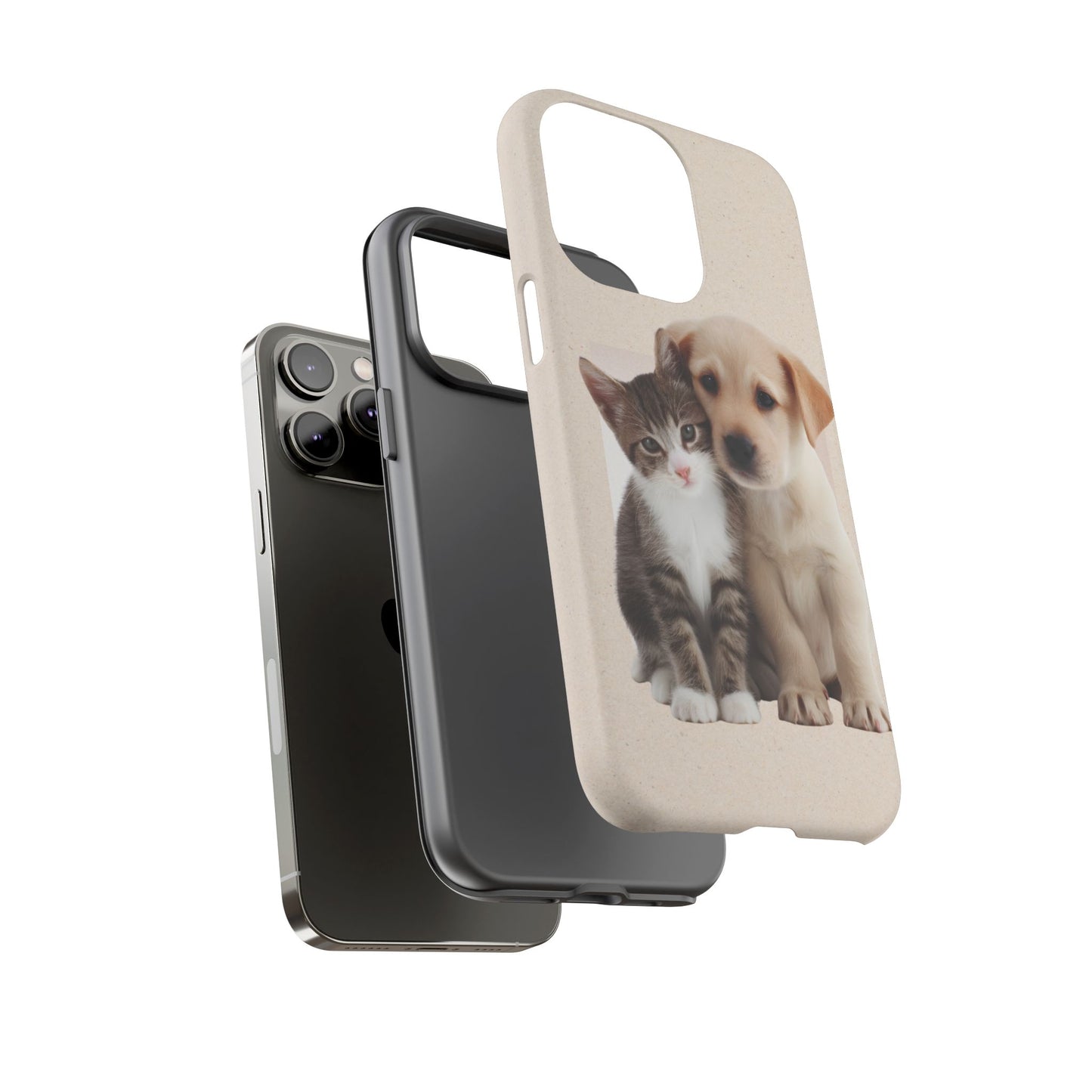 Tough Cases, Adorable puppy and kitten design
