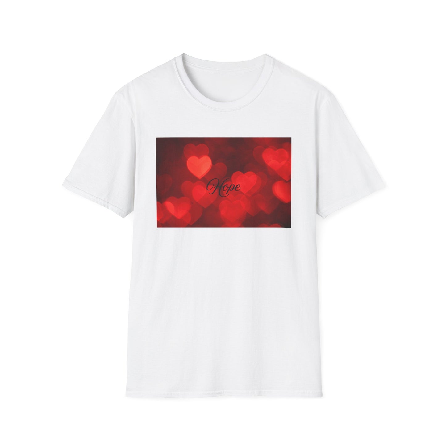 Romantic Heart T-Shirt, Perfect for Valentine's Day, Cute Couple Gift, Love Quote Tee, Softstyle Shirt