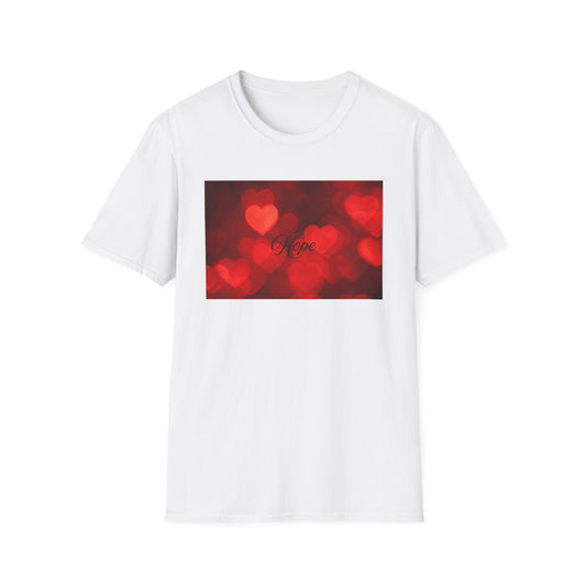 Romantic Heart T-Shirt, Perfect for Valentine's Day, Cute Couple Gift, Love Quote Tee, Softstyle Shirt