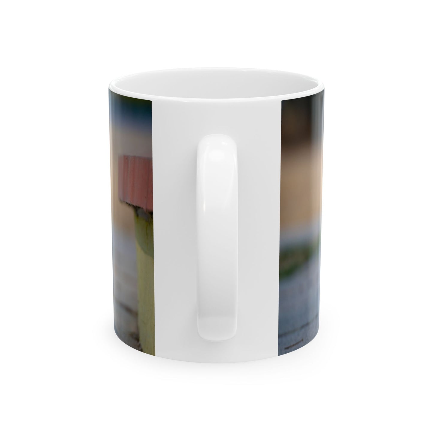 Motivational Puppy Ceramic Mug – "Keep Going!" Inspirational Coffee Cup (11oz/15oz)