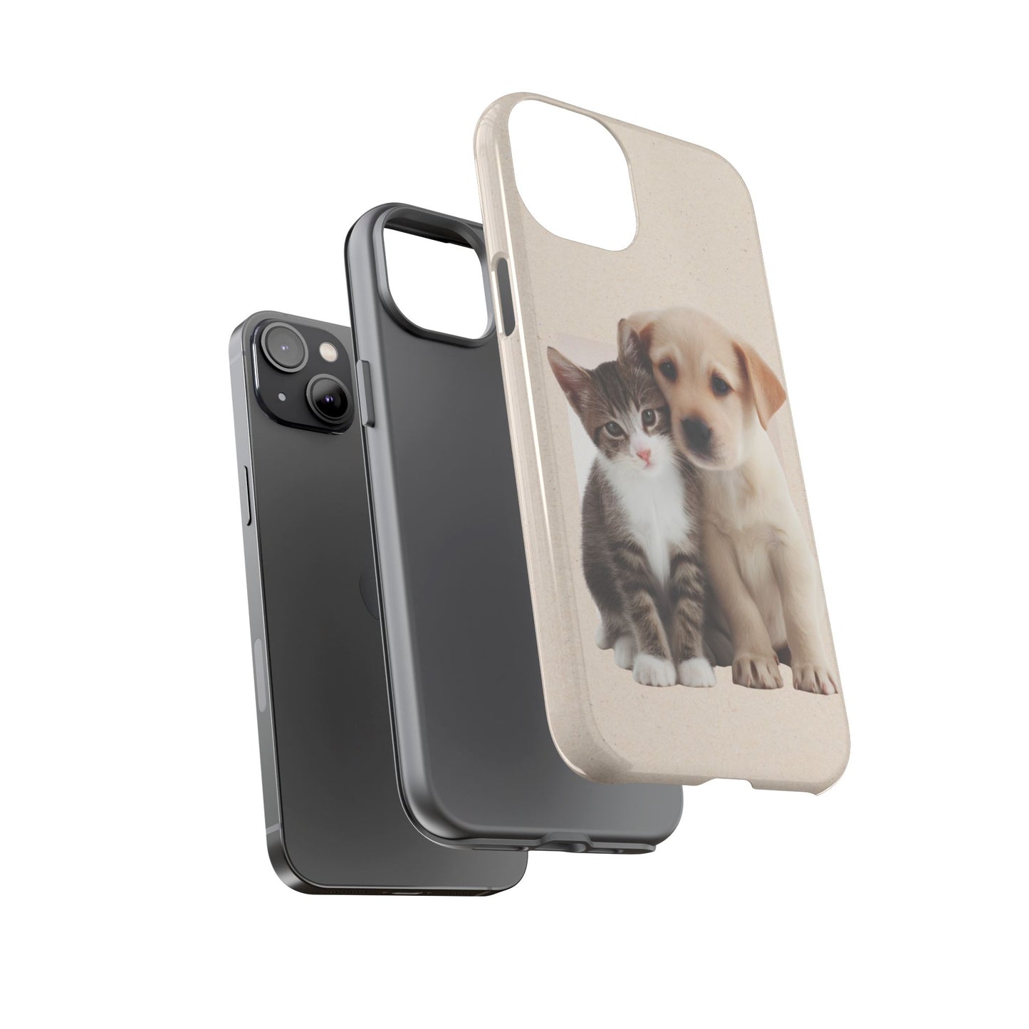 Tough Cases, Adorable puppy and kitten design