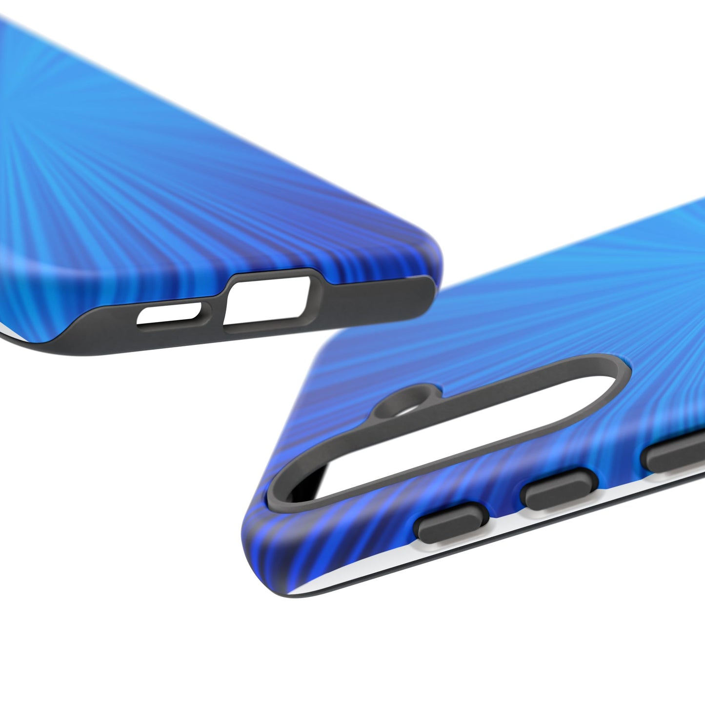 Tough Cases, Beautiful Blue Starburst Design