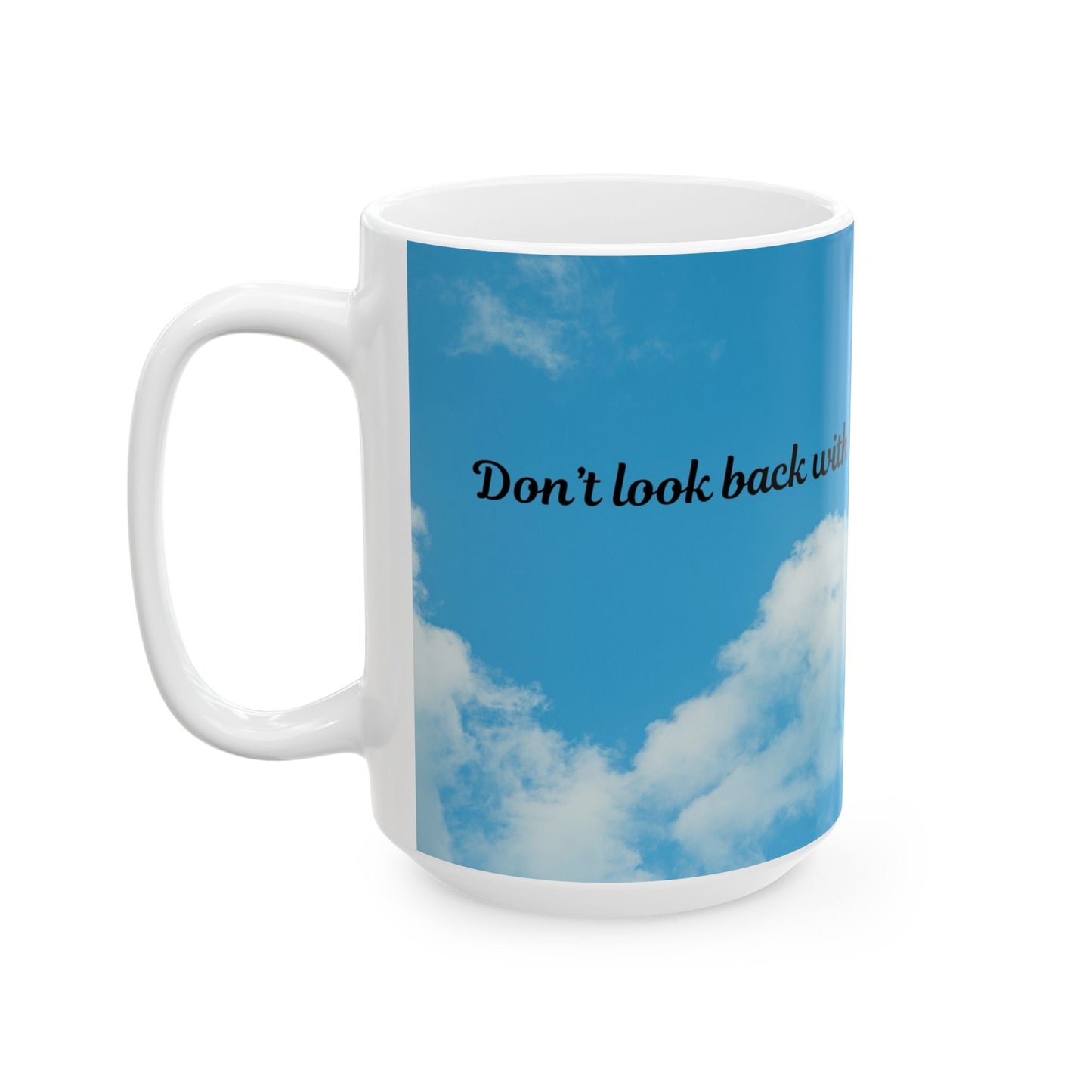 Inspiring Ceramic Mug - Motivational Gift for Coffee Lovers, Hope Mug, Positive Vibes, Customizable Coffee Cup, Unique Present