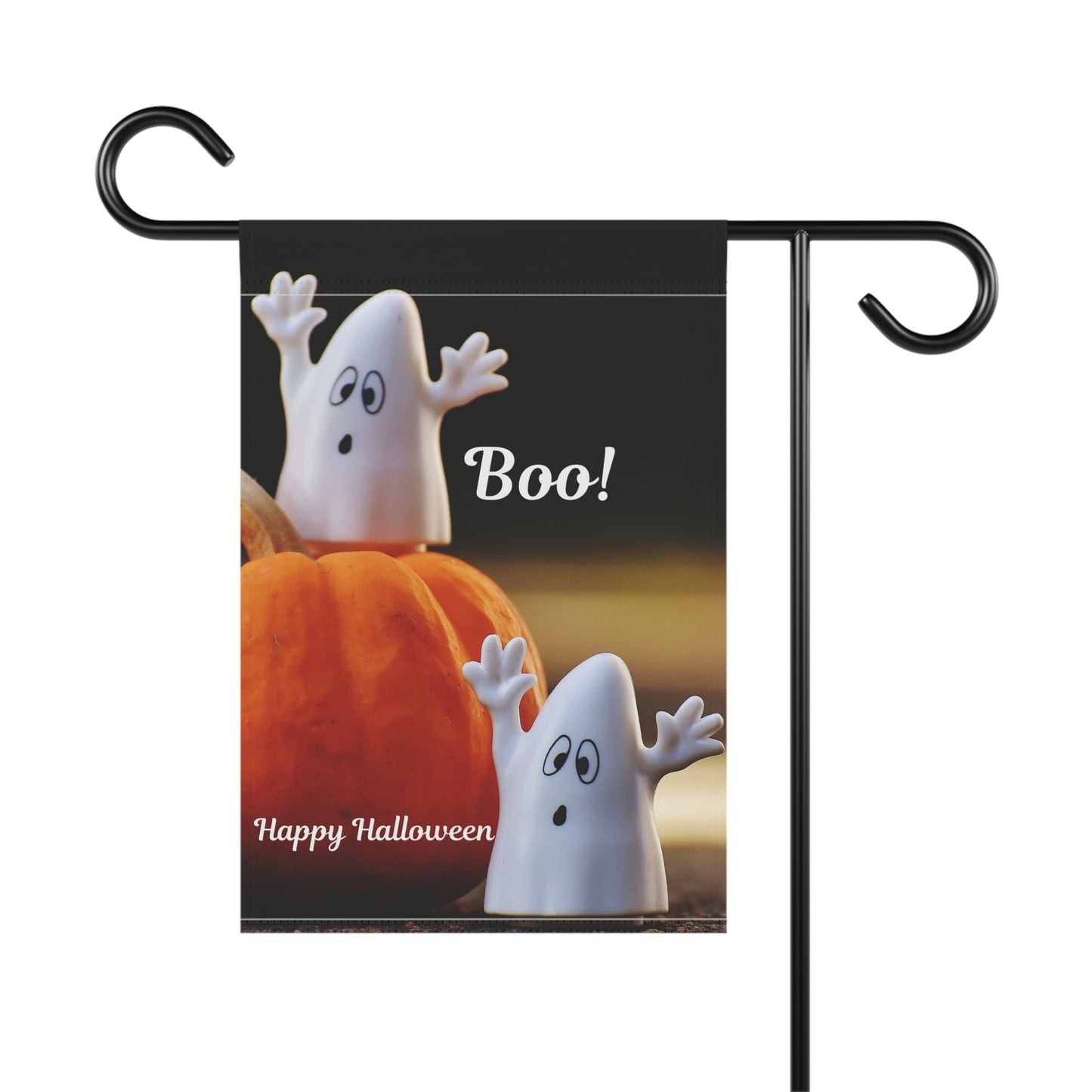 Halloween Garden Banner, Decorative Yard Flag, Spooky Outdoor Decor, Fall Home Accents, Trick or Treat Sign