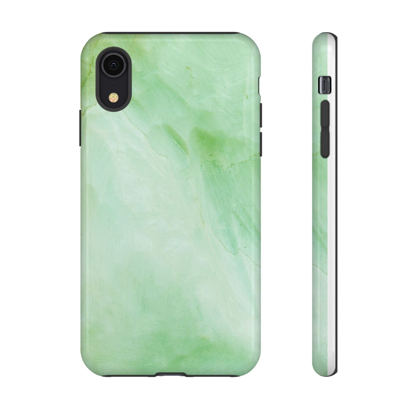 Tough Cases, Beautiful Green Marble Design