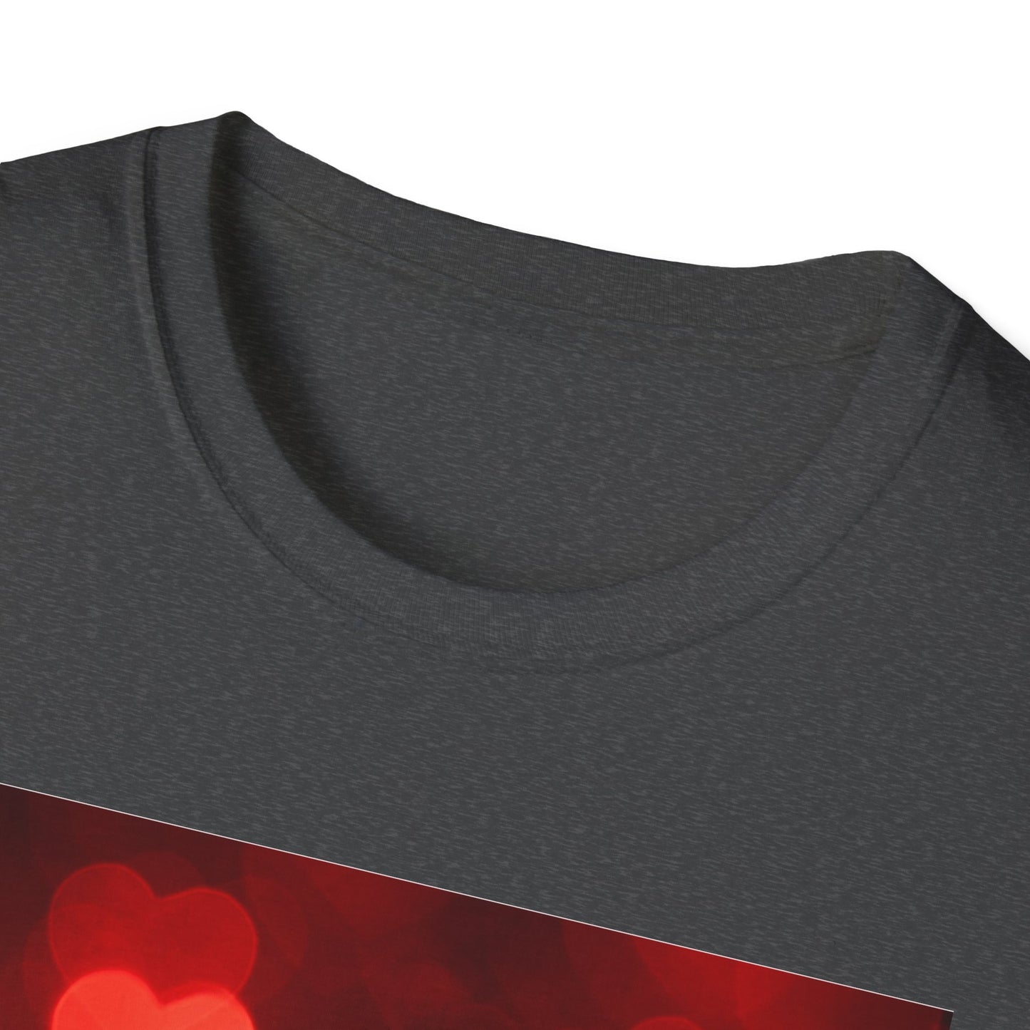 Romantic Heart T-Shirt, Perfect for Valentine's Day, Cute Couple Gift, Love Quote Tee, Softstyle Shirt