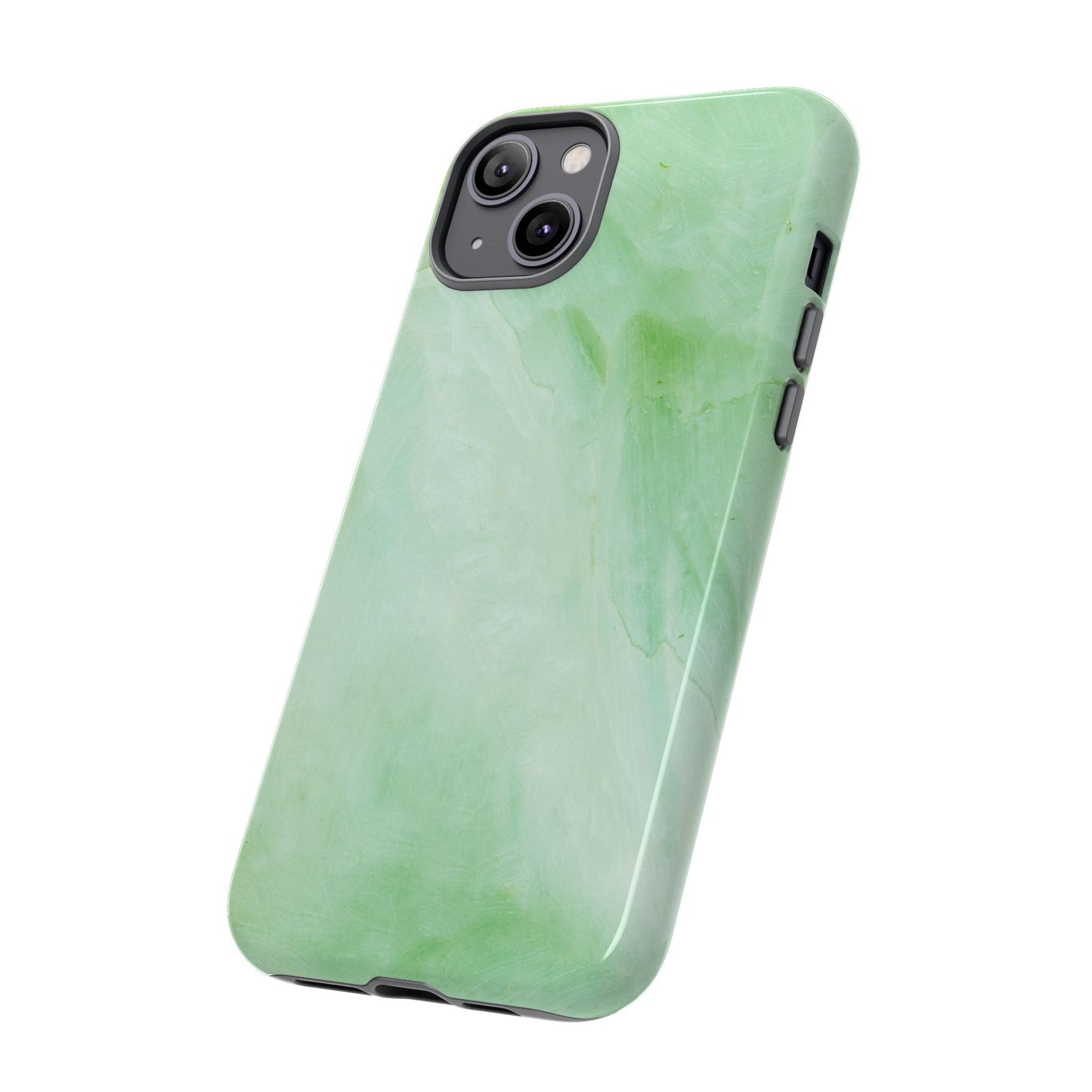 Tough Cases, Beautiful Green Marble Design