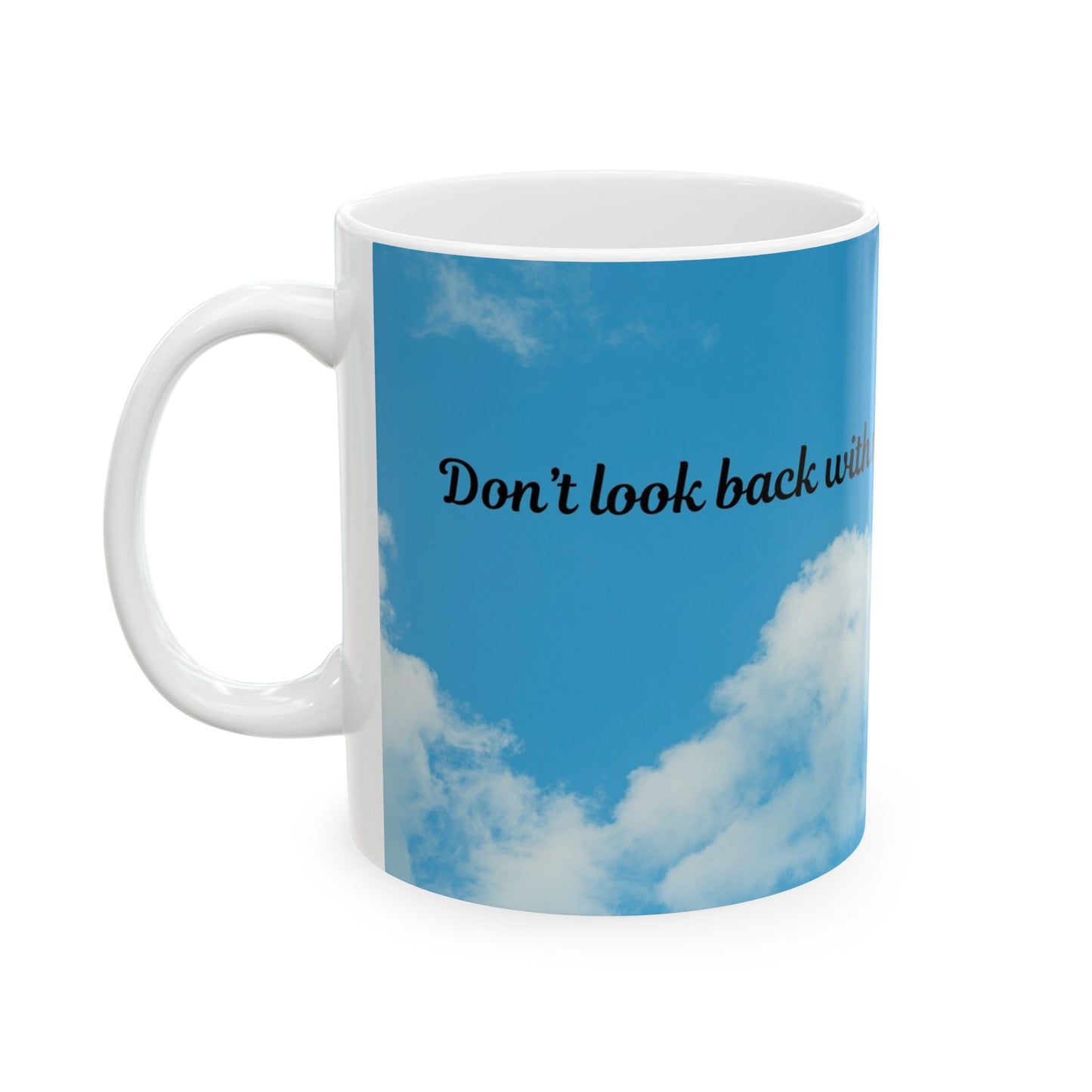 Inspiring Ceramic Mug - Motivational Gift for Coffee Lovers, Hope Mug, Positive Vibes, Customizable Coffee Cup, Unique Present