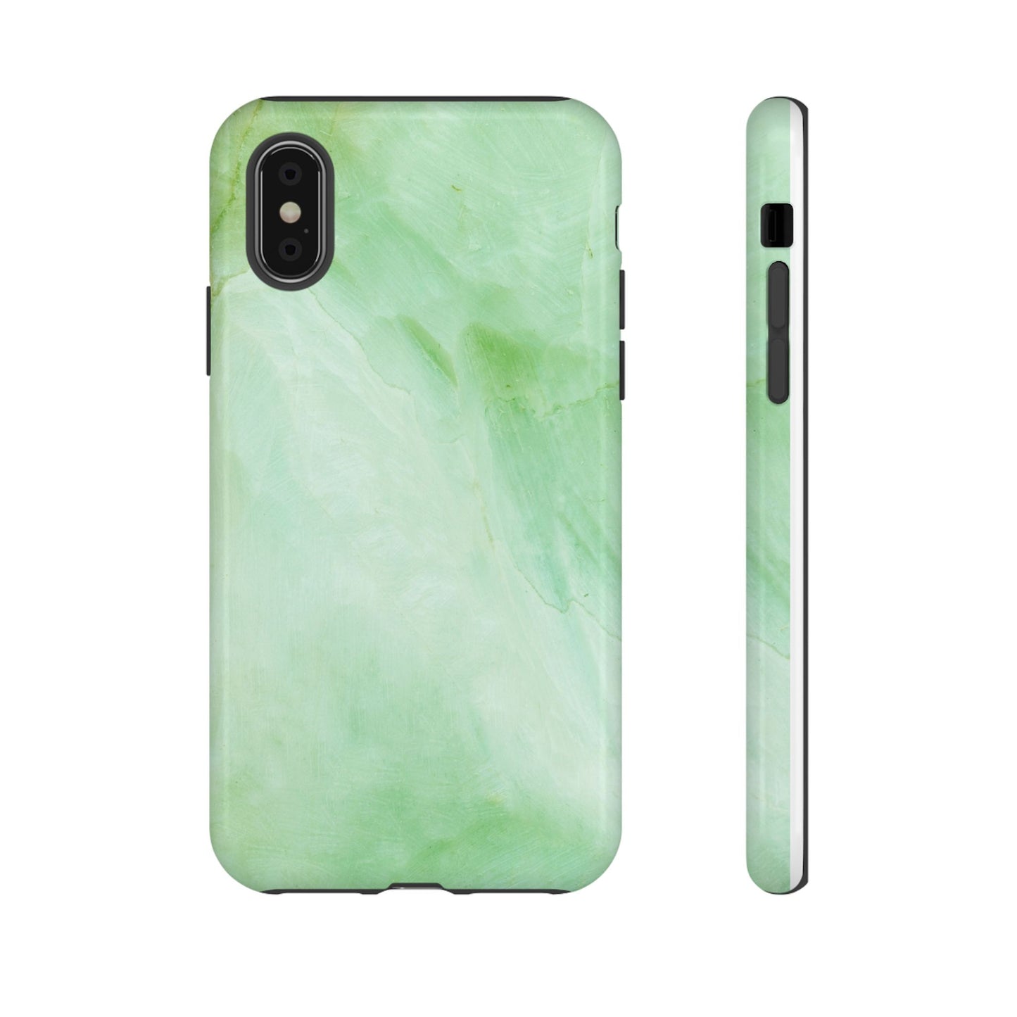 Tough Cases, Beautiful Green Marble Design