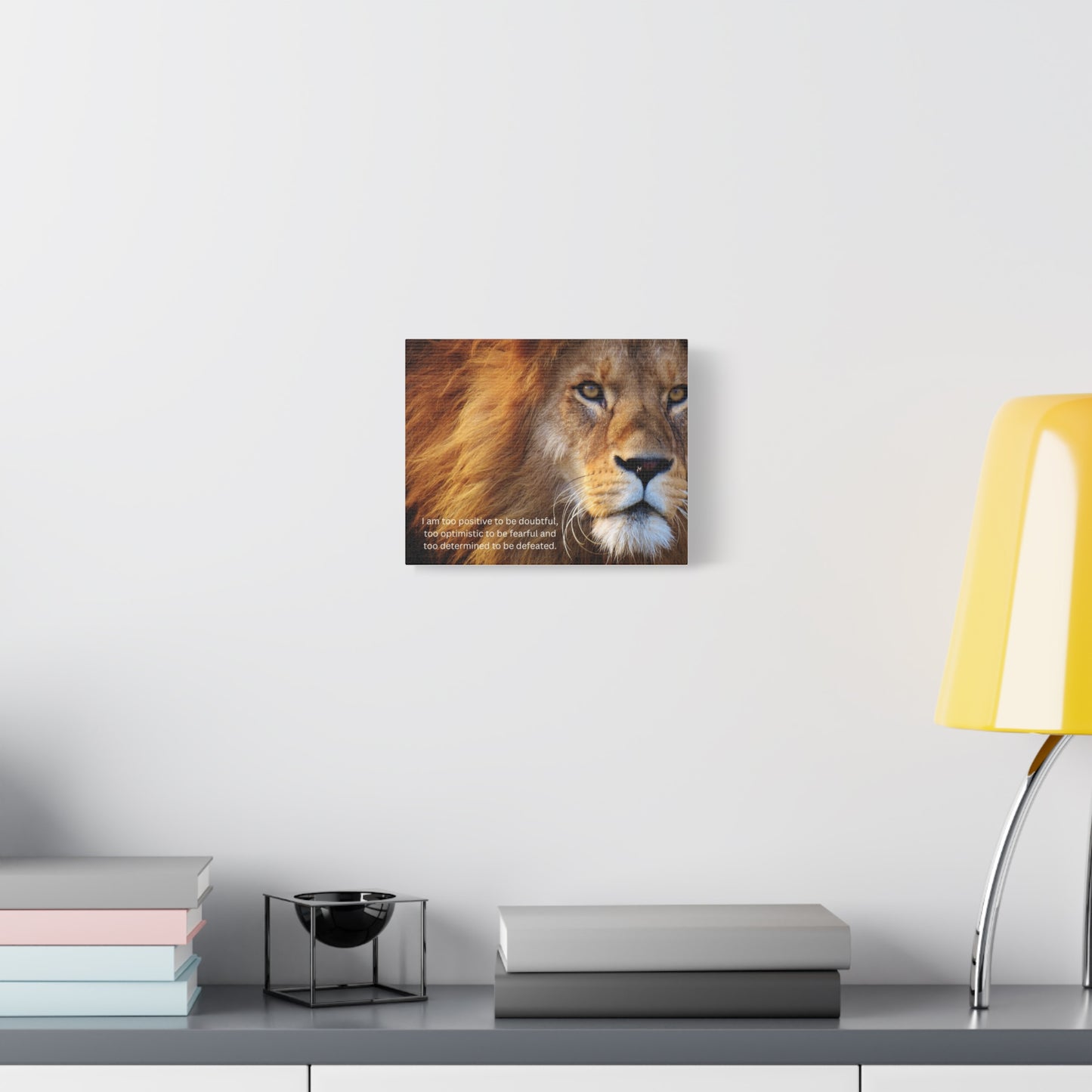 Inspiring Lion Canvas Print, Motivational Wall Art for Home Decor, Positive Affirmation Decor, Gift for Animal Lovers, Uplifting [...]