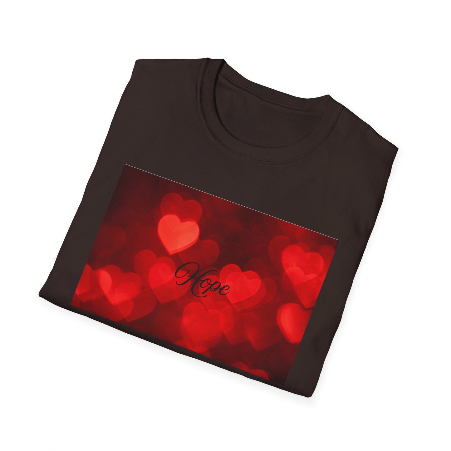 Romantic Heart T-Shirt, Perfect for Valentine's Day, Cute Couple Gift, Love Quote Tee, Softstyle Shirt