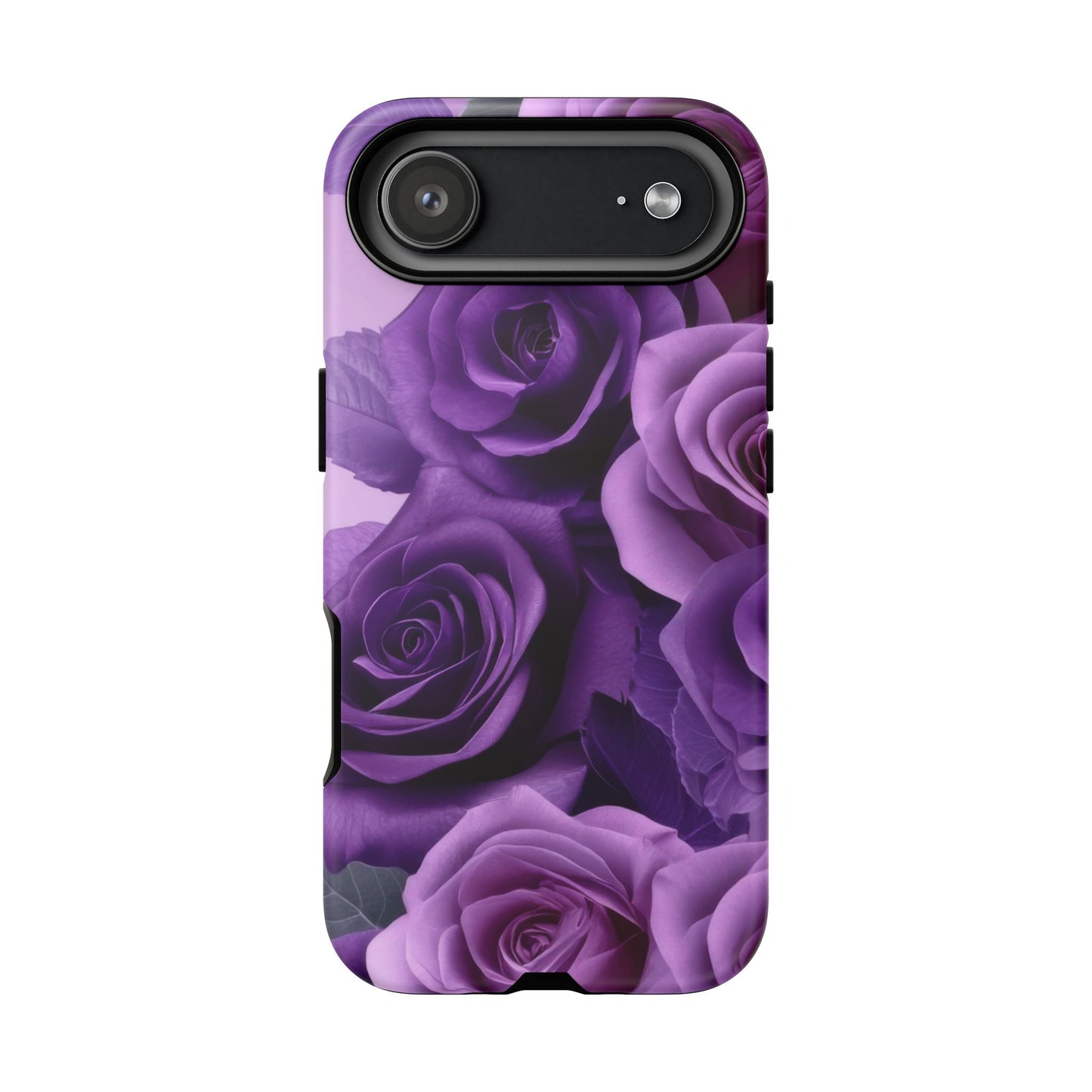 Tough Cases, Beautiful Purple Floral Design