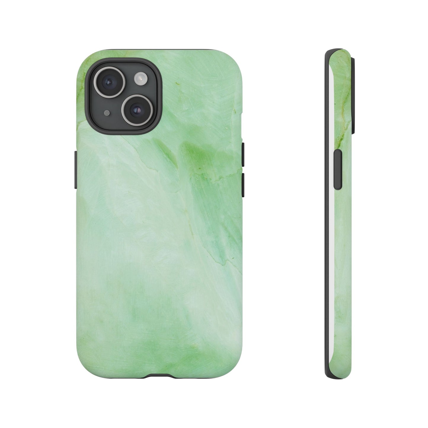 Tough Cases, Beautiful Green Marble Design