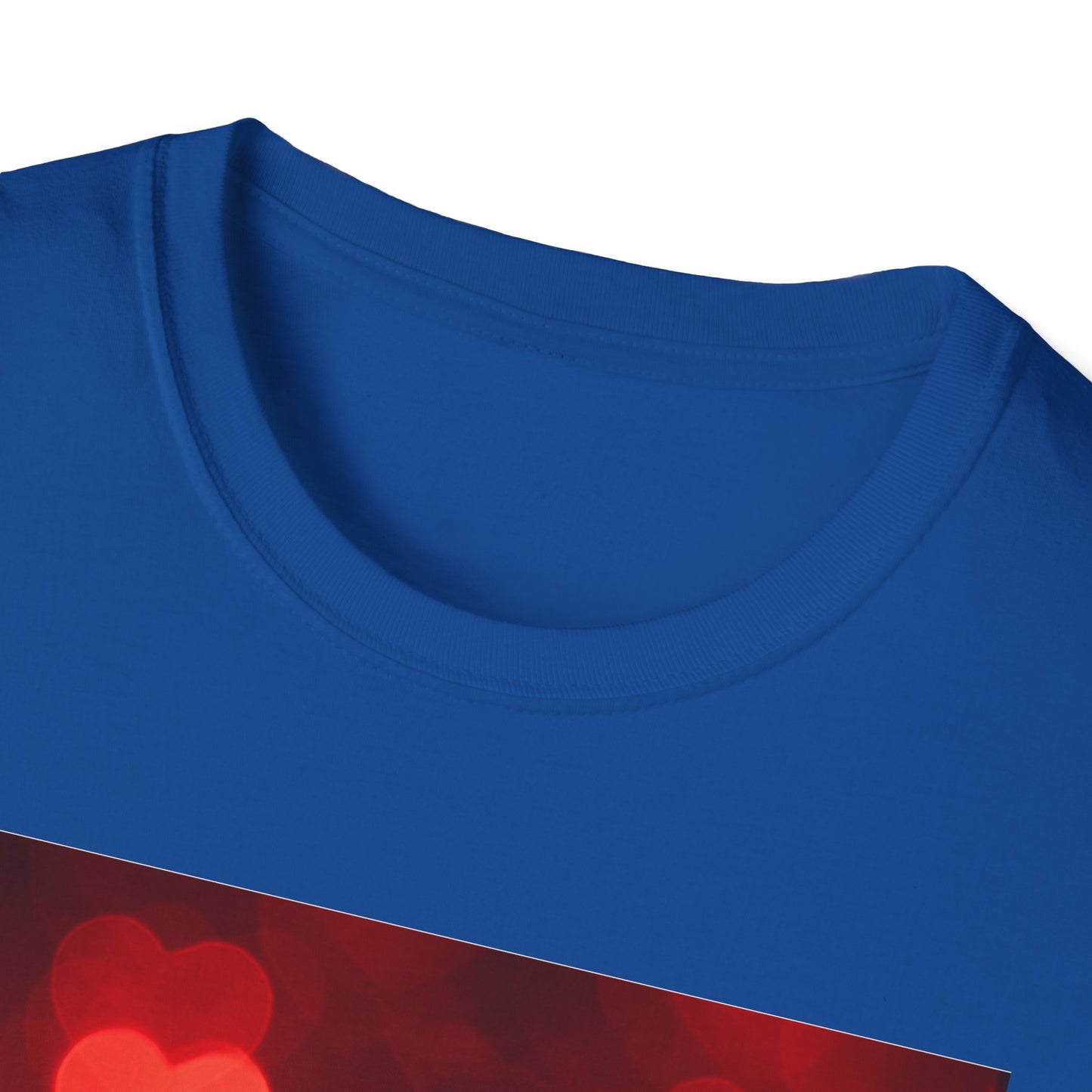 Romantic Heart T-Shirt, Perfect for Valentine's Day, Cute Couple Gift, Love Quote Tee, Softstyle Shirt