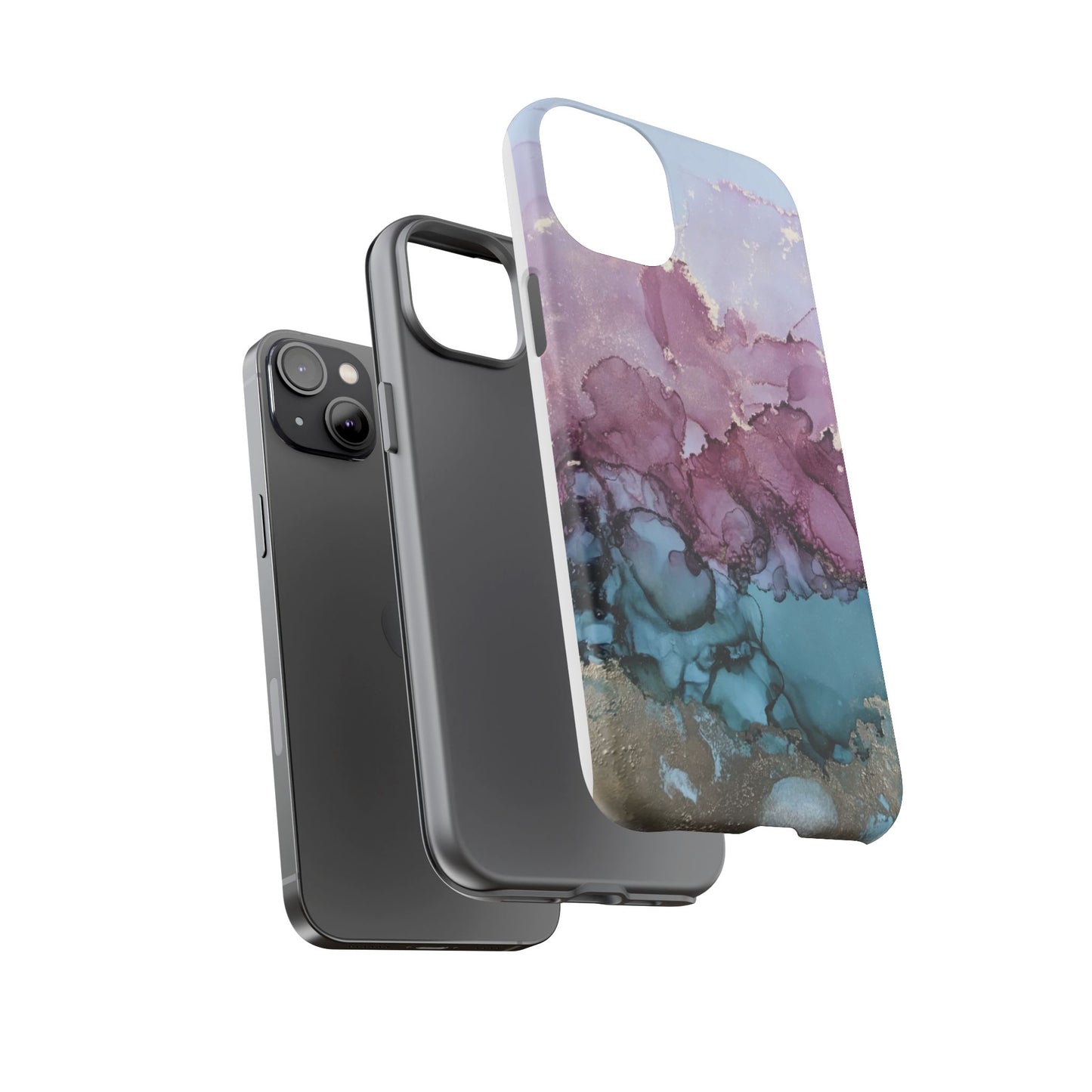 Tough Cases, Beautiful Multicolored Marble Design