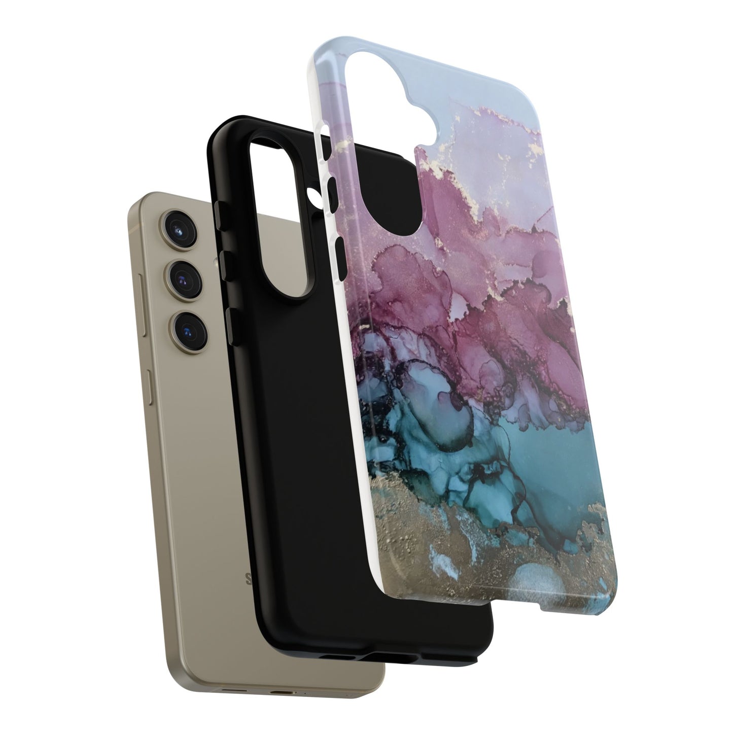 Tough Cases, Beautiful Multicolored Marble Design