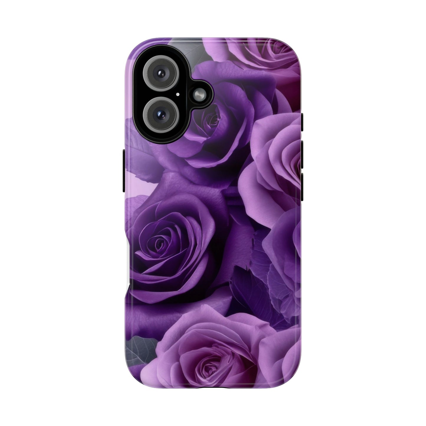 Tough Cases, Beautiful Purple Floral Design