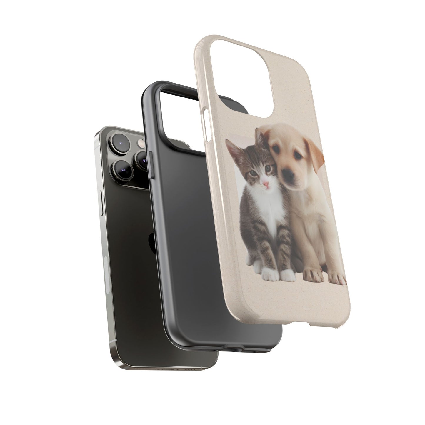 Tough Cases, Adorable puppy and kitten design