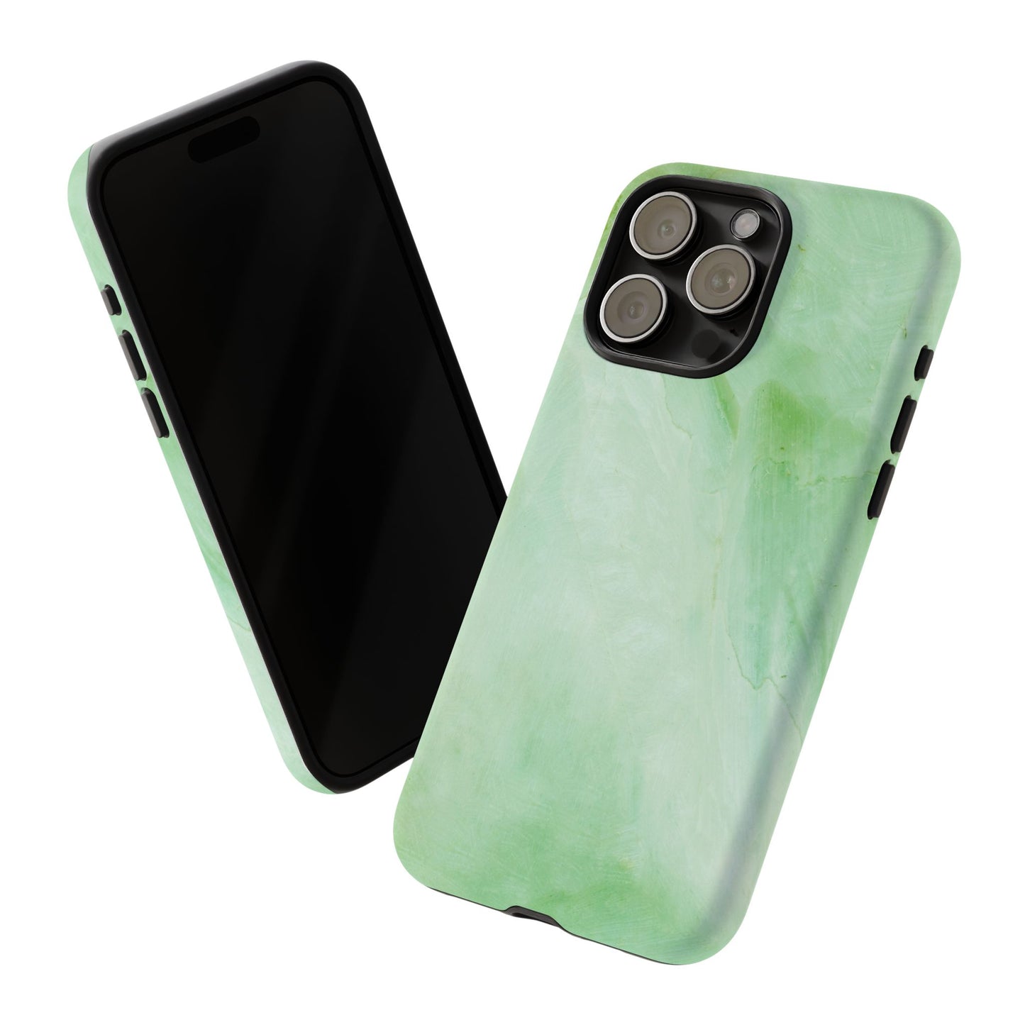 Tough Cases, Beautiful Green Marble Design