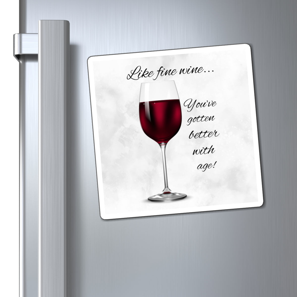 Wine-Themed Magnets: Perfect Gift for Wine Lovers, Kitchen Decor, Anniversary, Housewarming, Birthday, Fun Quotes