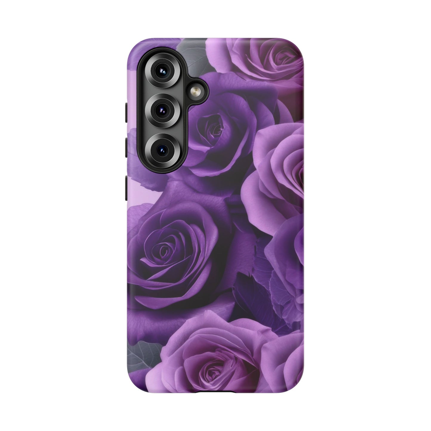 Tough Cases, Beautiful Purple Floral Design