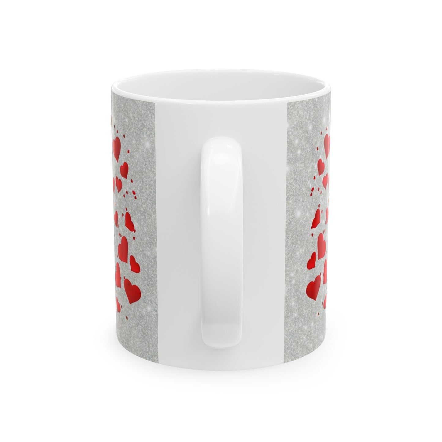 Thinking of You Heart Ceramic Mug — Romantic Valentine’s Coffee Cup (11oz & 15oz)