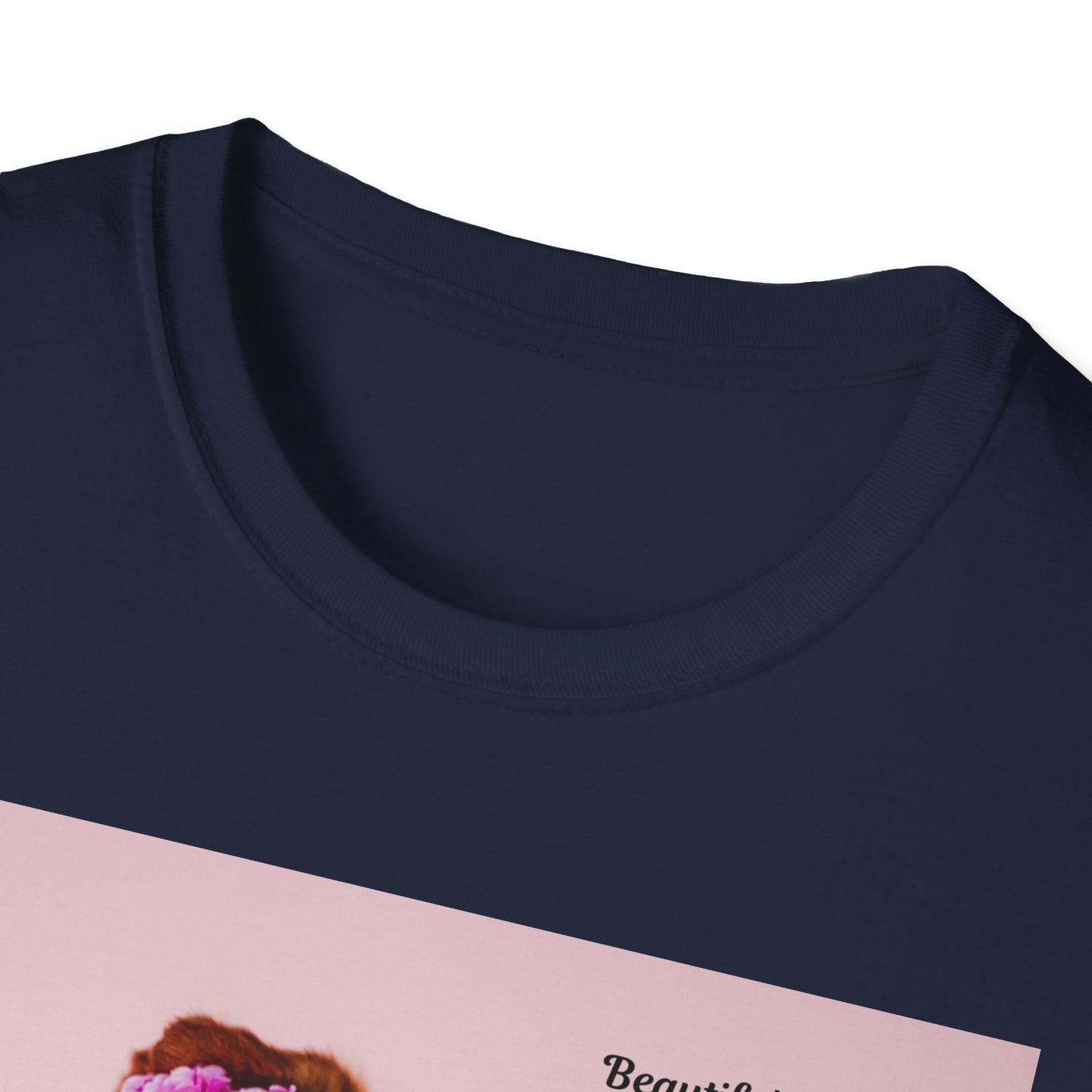 Dog Lover's Inspirational T-Shirt, Cute Pet Apparel, Floral Print Tee, Gift for Animal Lovers, Funny Dog Shirt