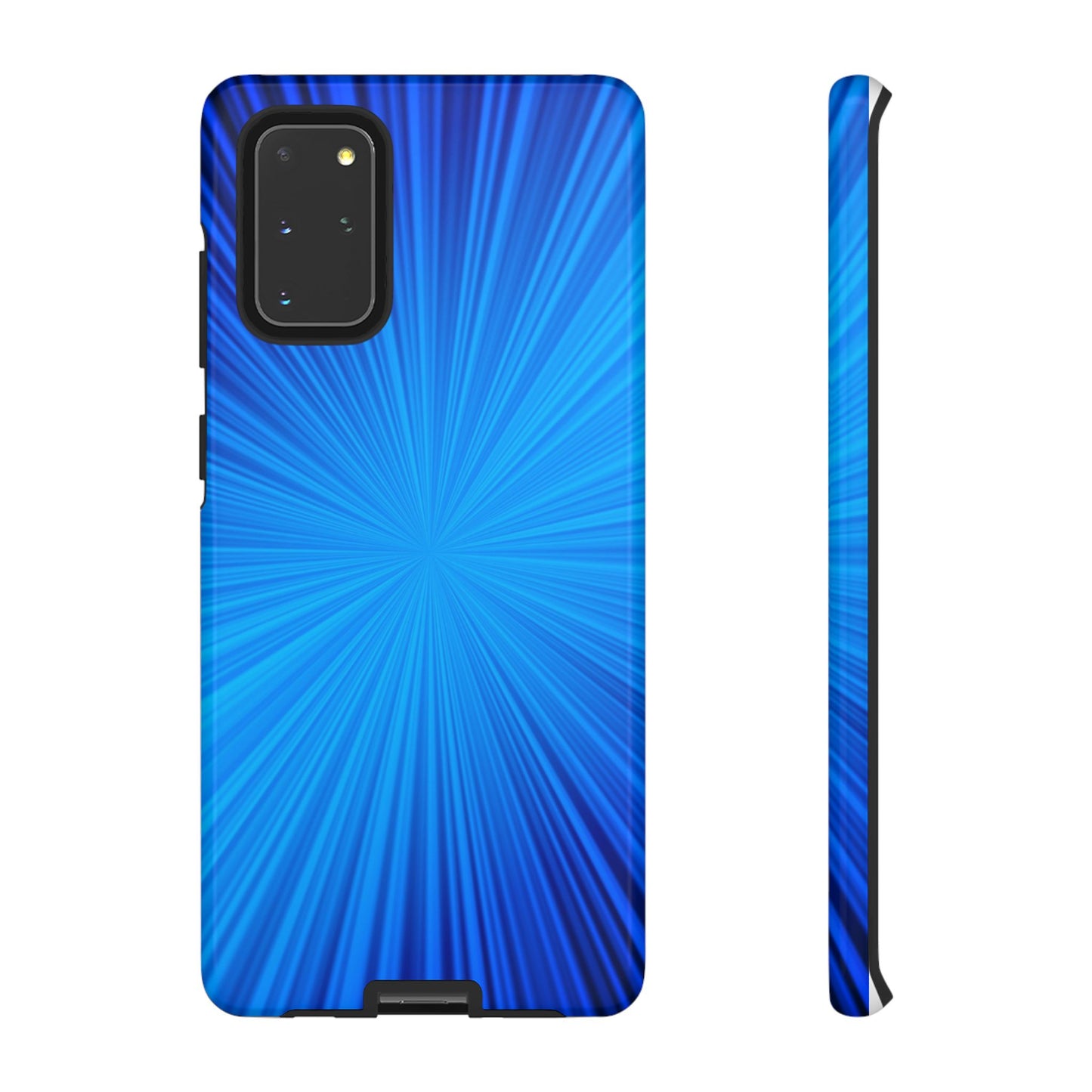 Tough Cases, Beautiful Blue Starburst Design