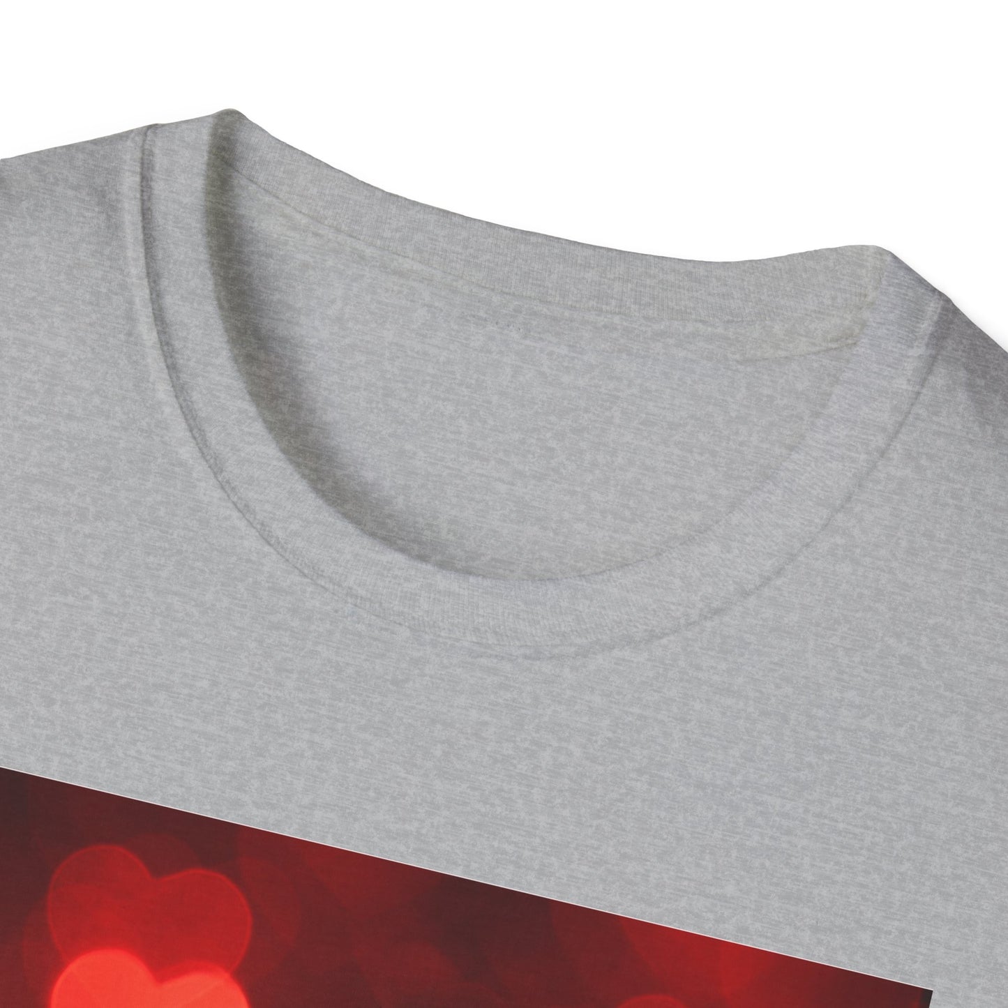 Romantic Heart T-Shirt, Perfect for Valentine's Day, Cute Couple Gift, Love Quote Tee, Softstyle Shirt