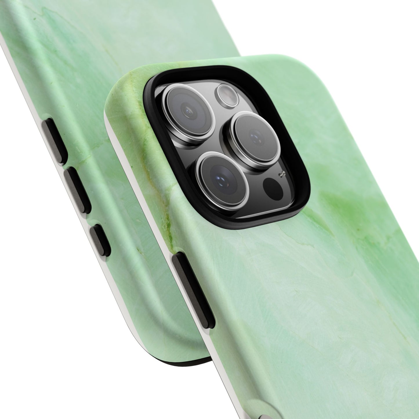 Tough Cases, Beautiful Green Marble Design