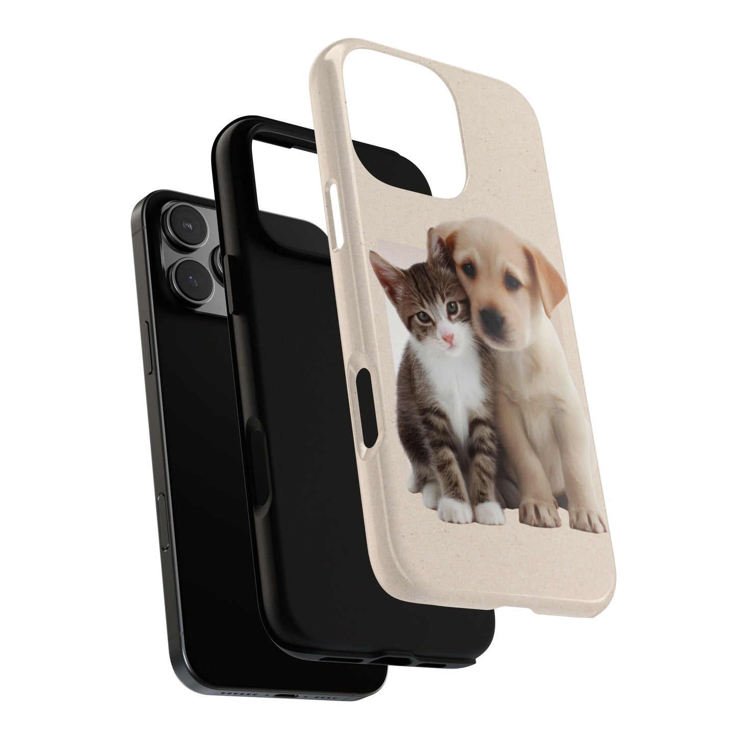 Tough Cases, Adorable puppy and kitten design