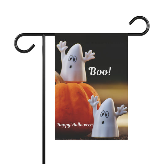 Halloween Garden Banner, Decorative Yard Flag, Spooky Outdoor Decor, Fall Home Accents, Trick or Treat Sign