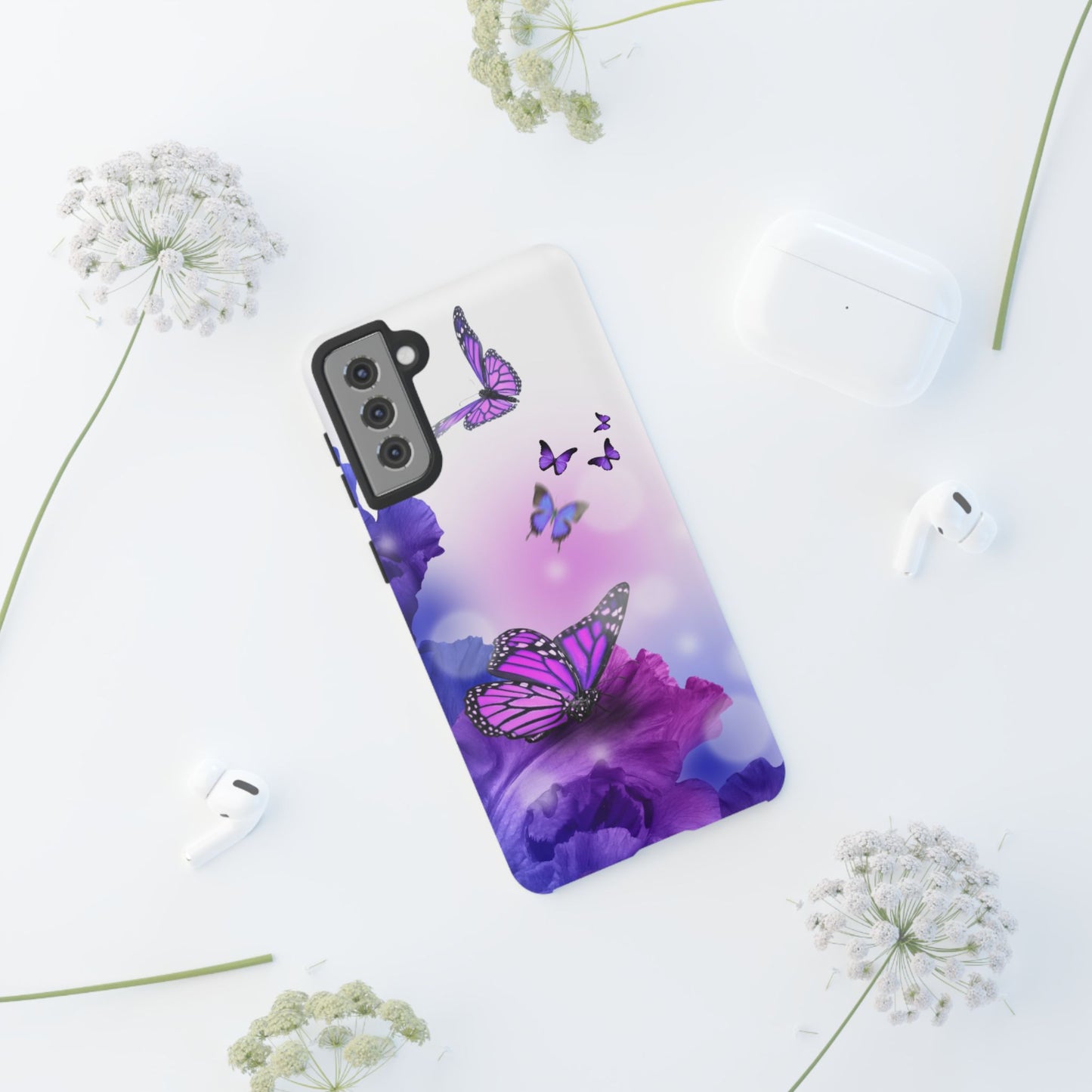 Tough Cases, Beautiful butterfly design