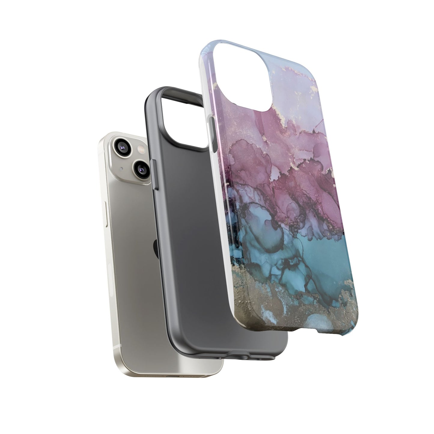 Tough Cases, Beautiful Multicolored Marble Design