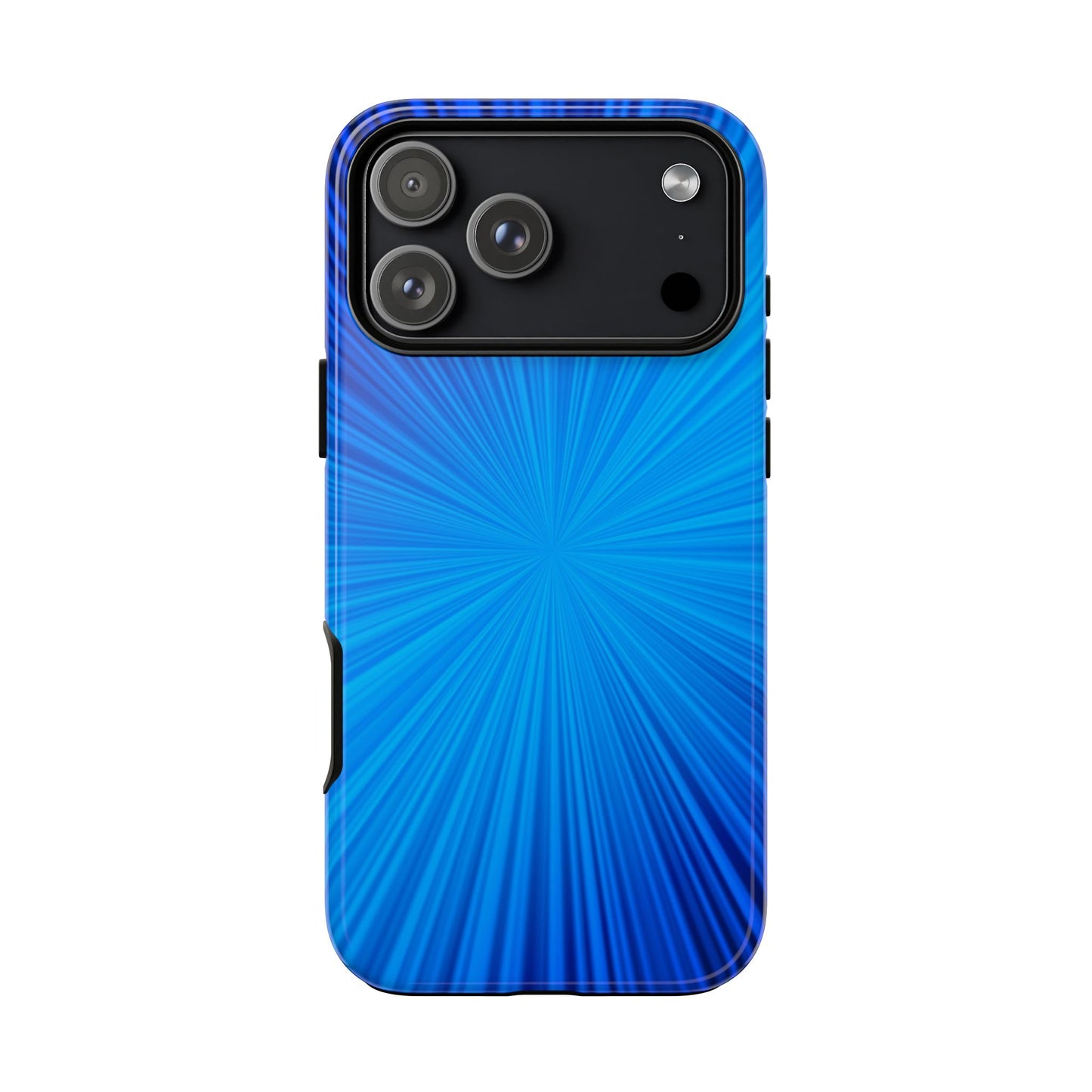 Tough Cases, Beautiful Blue Starburst Design
