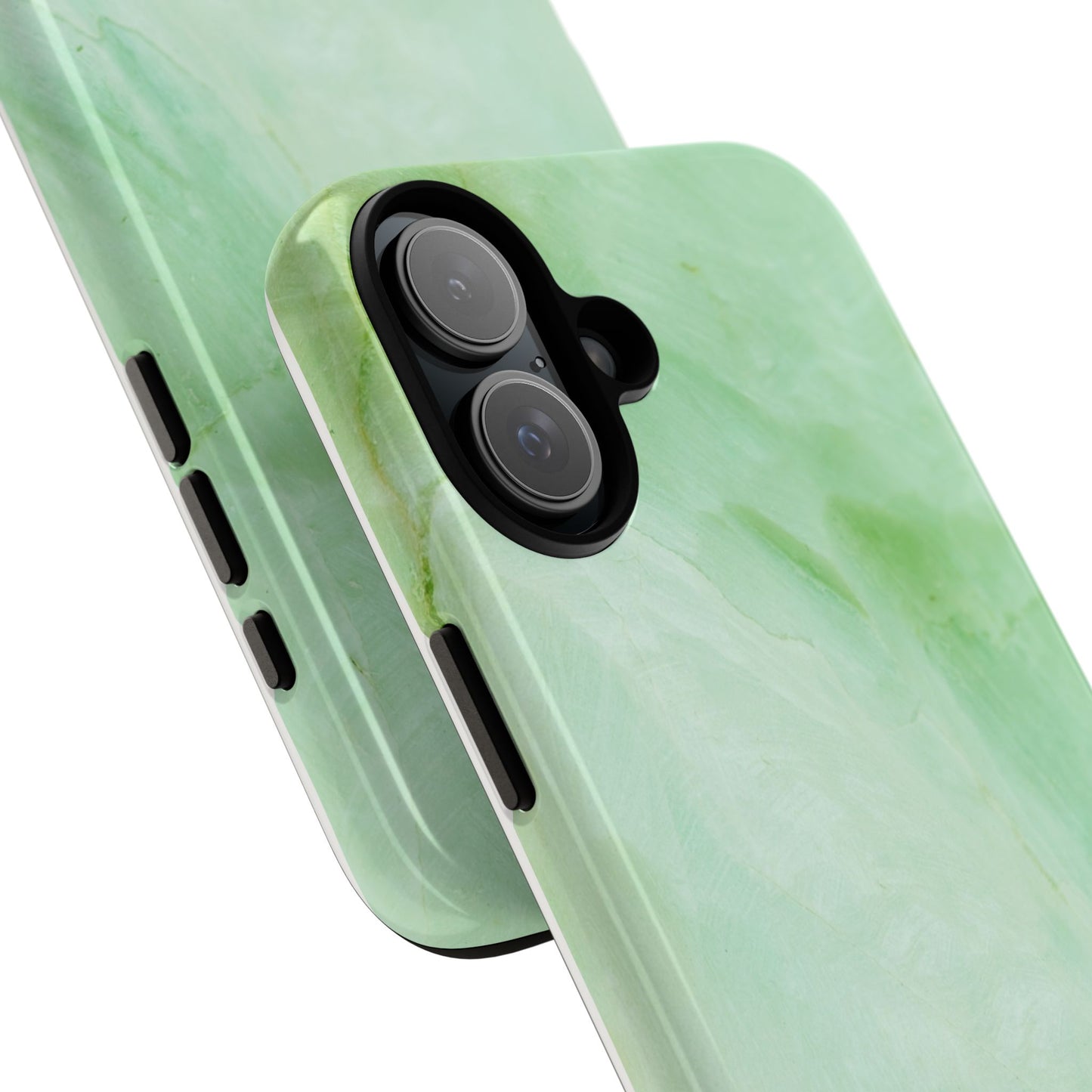 Tough Cases, Beautiful Green Marble Design