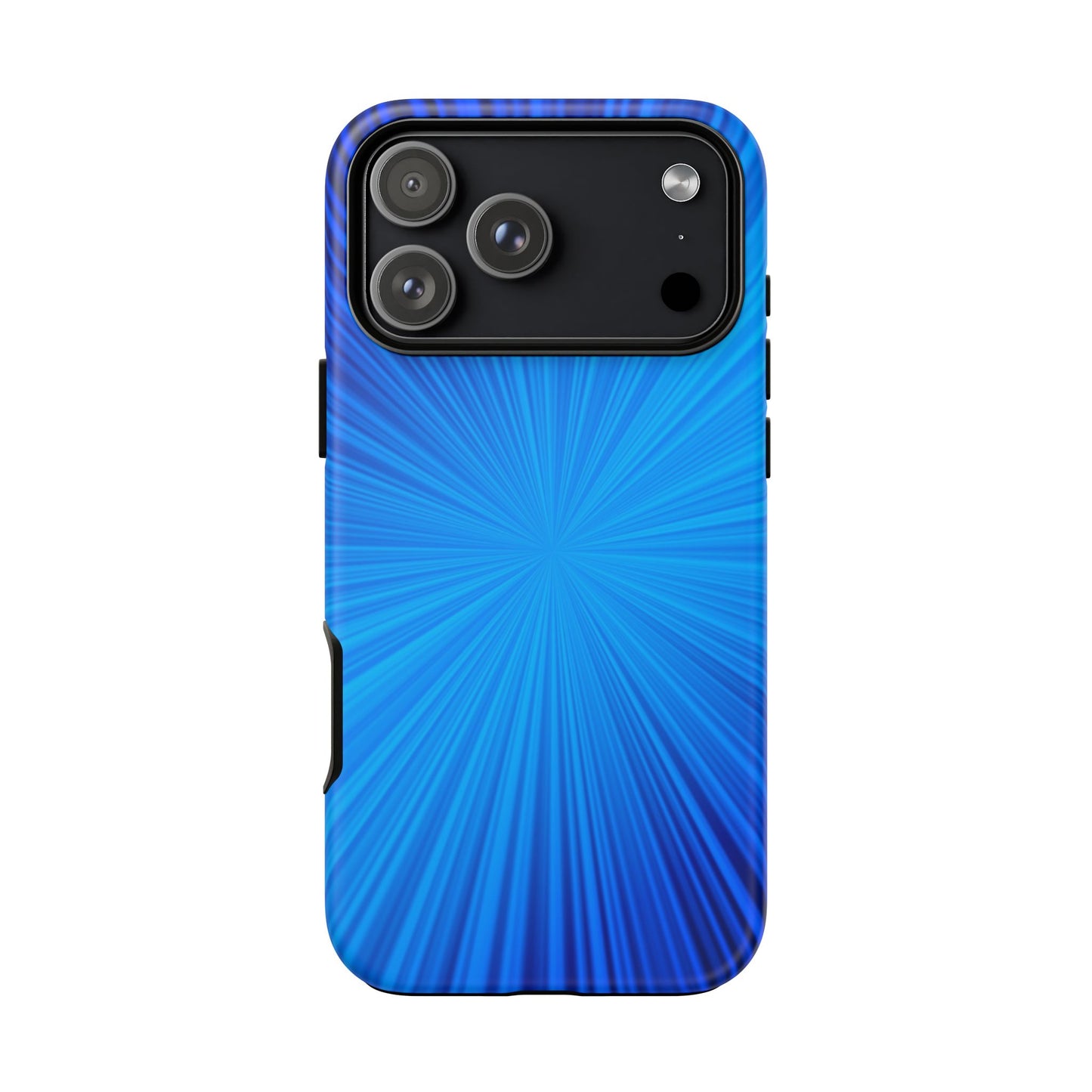 Tough Cases, Beautiful Blue Starburst Design