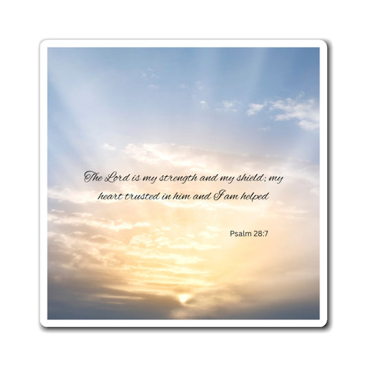 Inspirational Verse Magnet, Faith Motivational Decor for Home, Gift for Christians, Bible Verse Inspirational Gifts