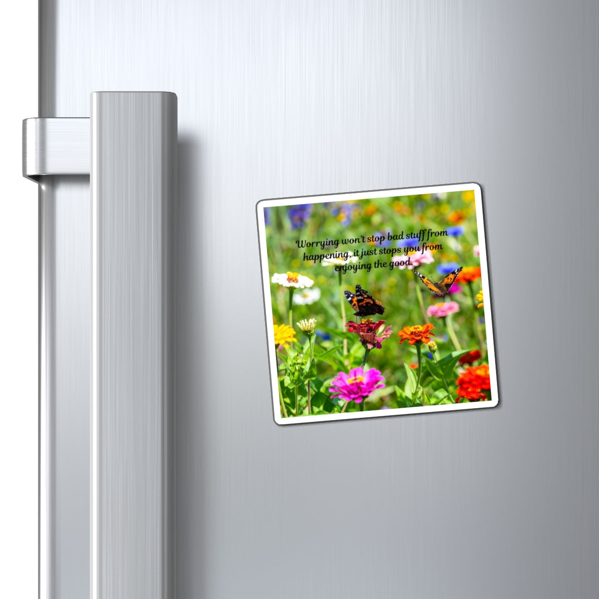 Inspirational Flower Magnets, Positive Quote Fridge Decor, Motivational Home Accessories, Nature-Themed Gifts, Gardening & Floral [...]