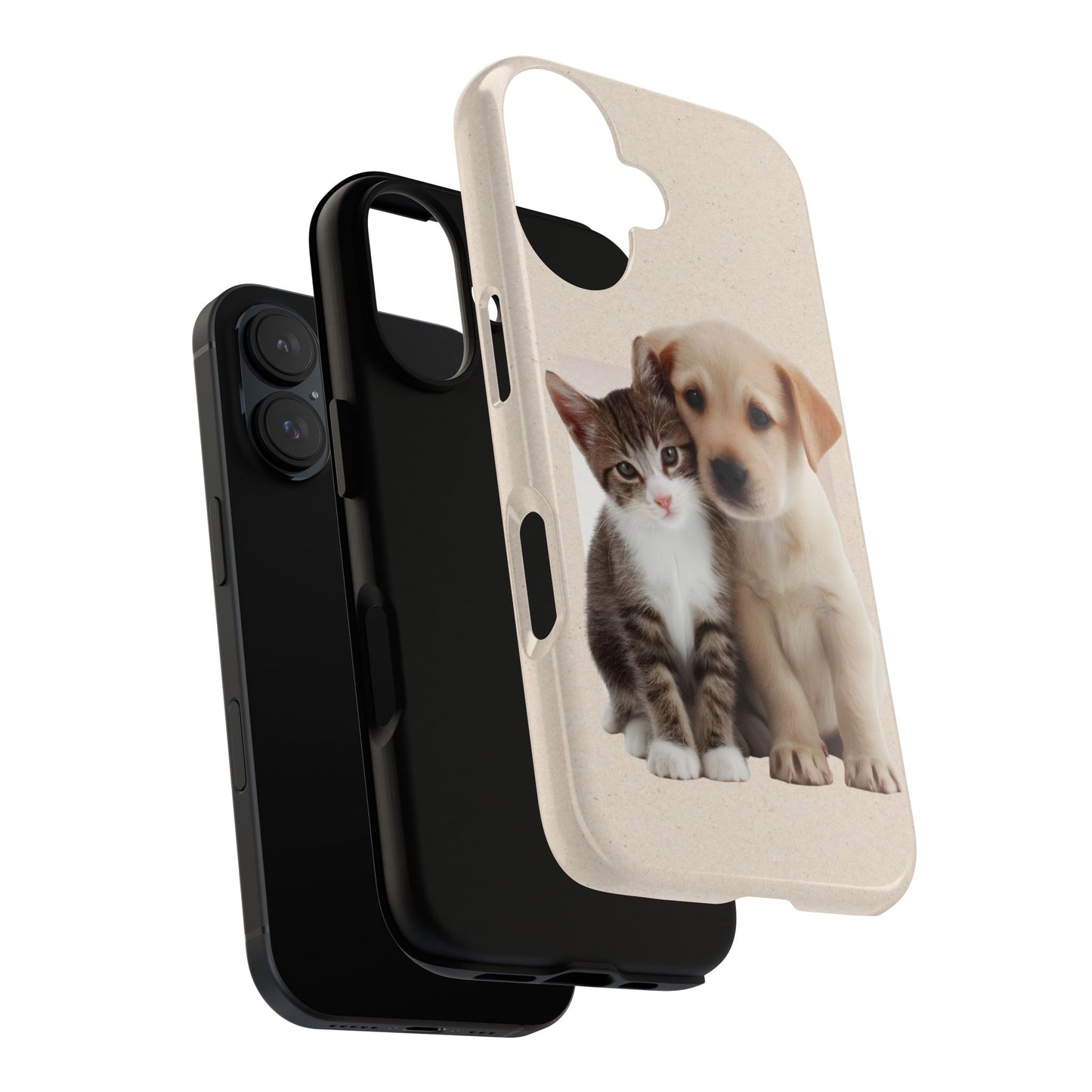 Tough Cases, Adorable puppy and kitten design