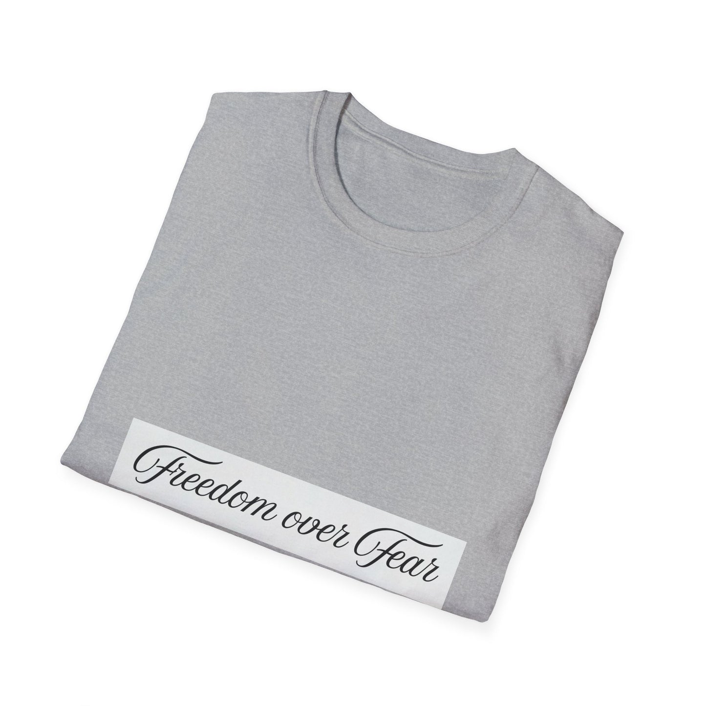 Freedom Over Fear T-Shirt | Inspirational Tee | Motivational Gift | Casual Wear | Comfortable Tee | Everyday Style | Perfect [...]