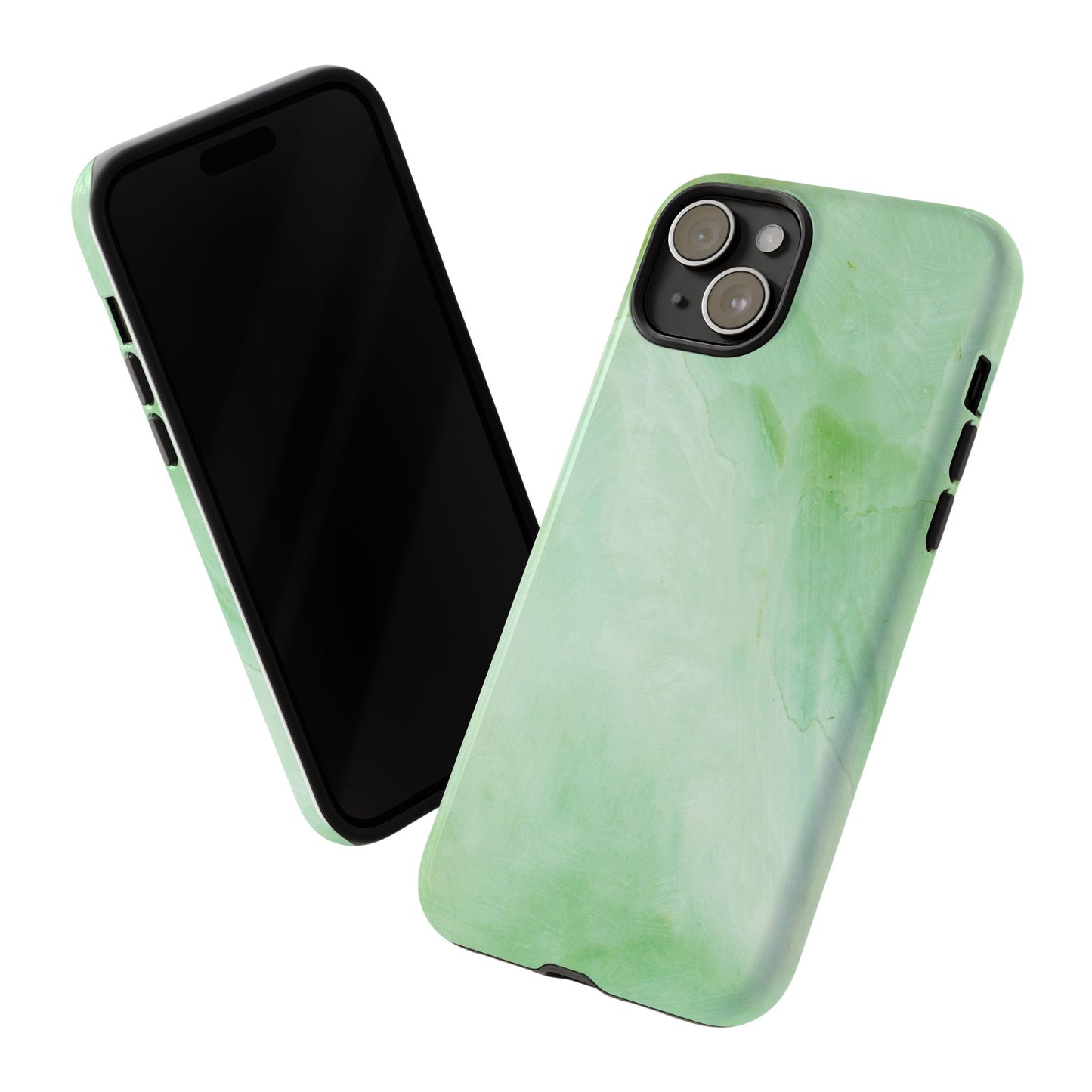 Tough Cases, Beautiful Green Marble Design