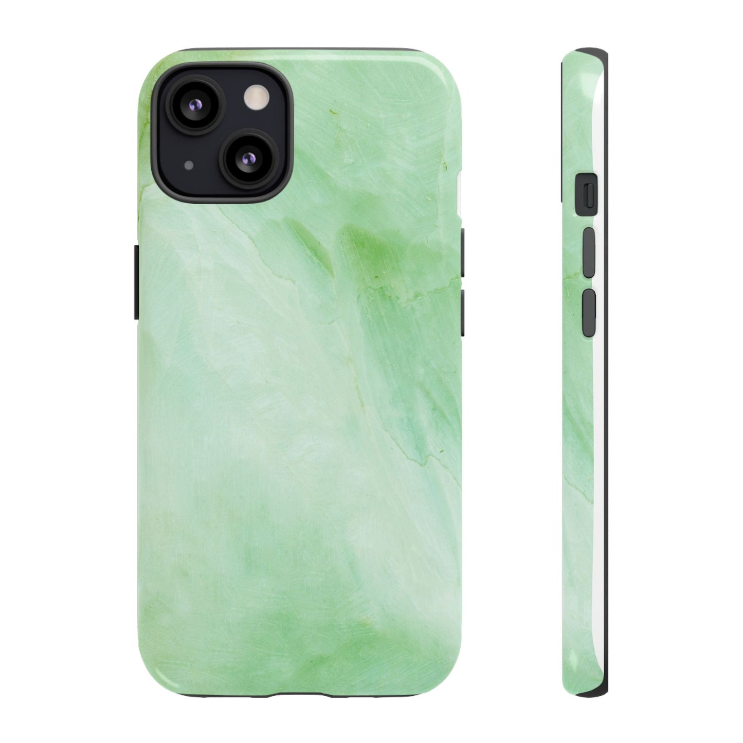 Tough Cases, Beautiful Green Marble Design