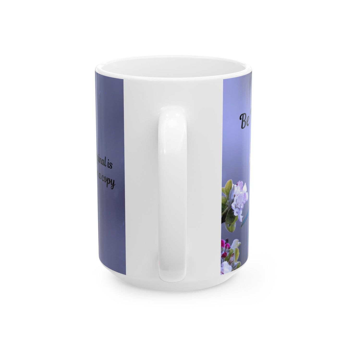 Inspirational Bird Ceramic Mug | Nature Lover's Gift | Positive Affirmation Coffee Mug | Motivational Drinkware | Eco-Friendly Gift